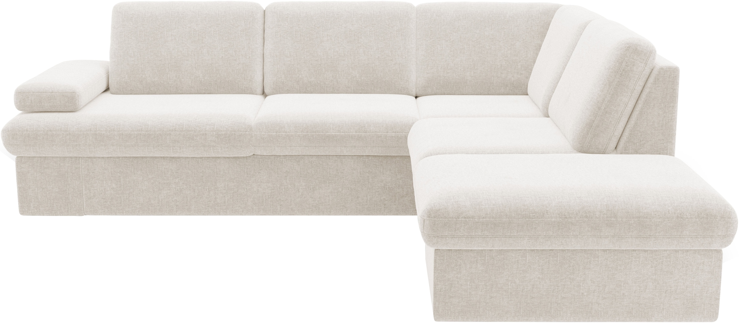 sit&more Ecksofa »Moreno«, mit Armteilverstellung,wahlweise mit Bettfunktion