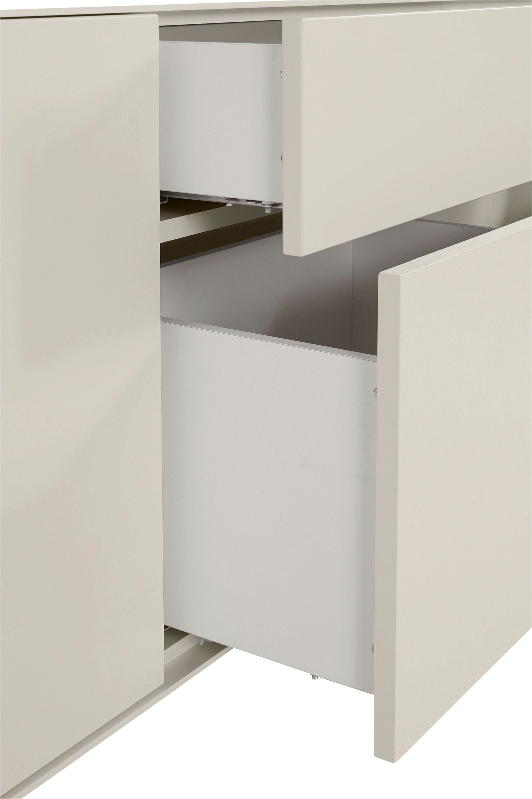 LeGer Home by Lena Gercke Lowboard »Essentials«, (2 St.), Breite: 279cm, MDF lackiert, Push-to-open-Funktion