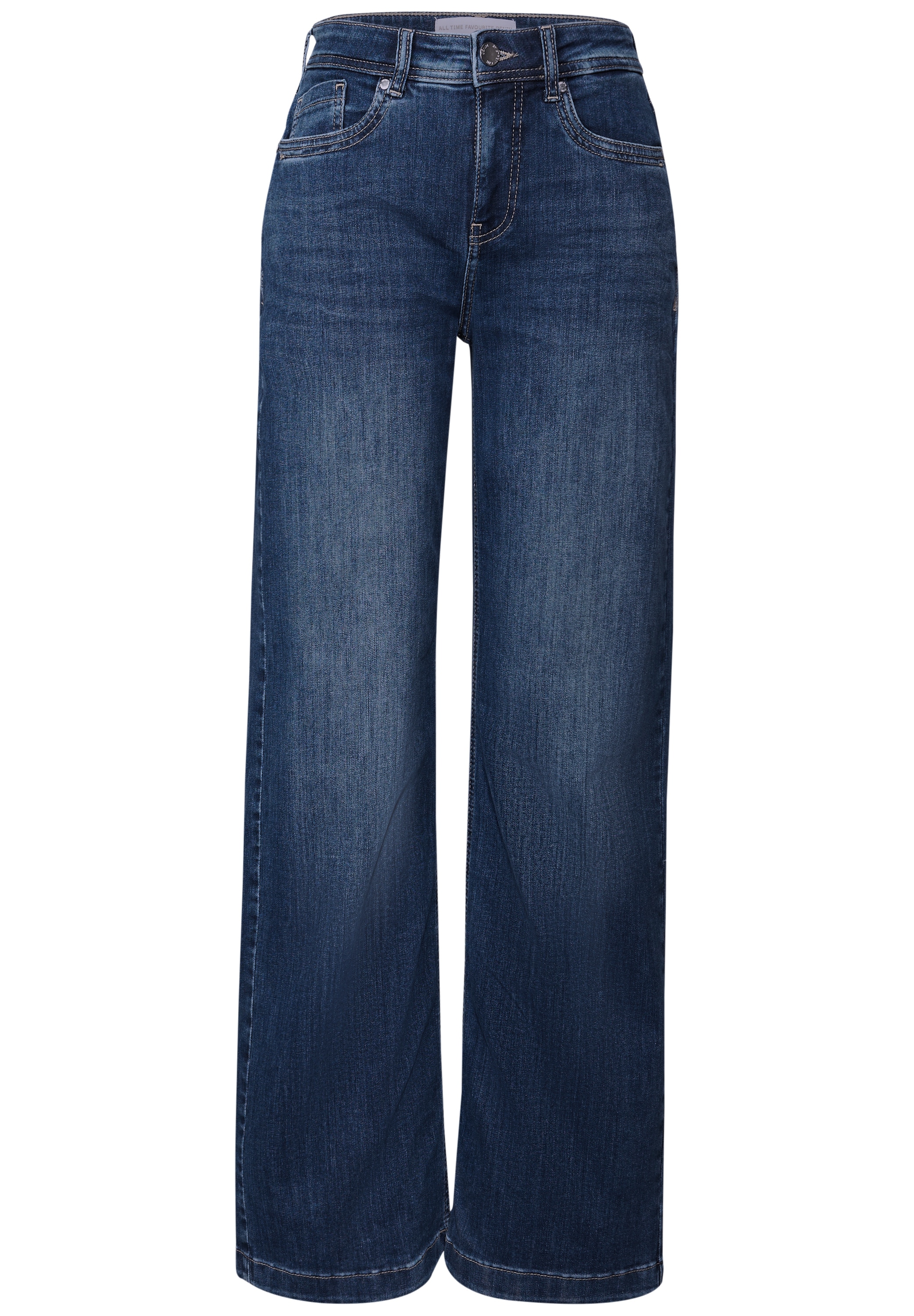 STREET ONE Loose-fit-Jeans, im Five-Pocket Style