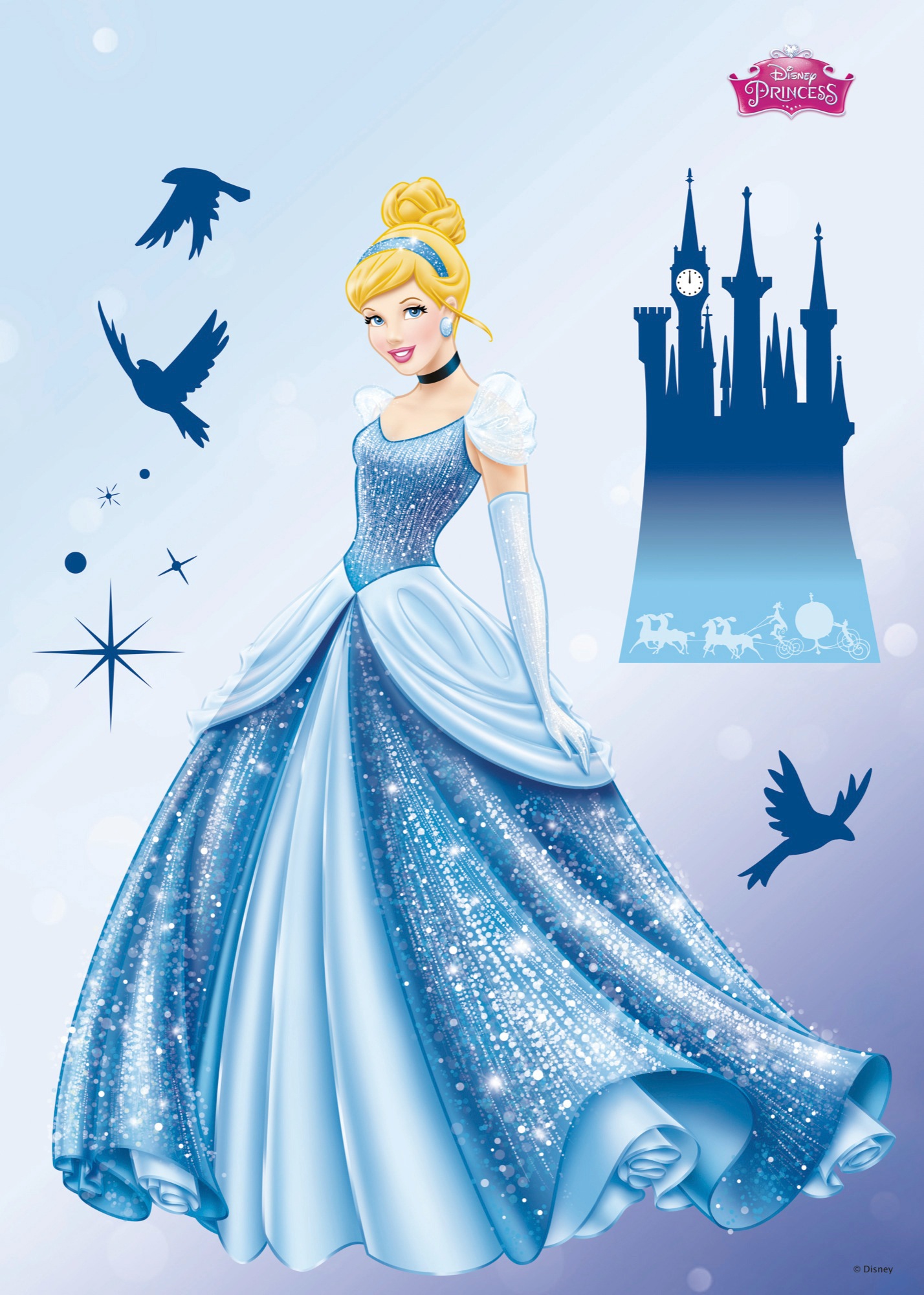 Komar Wandtattoo »Princess Dream«, (Set, 10 St.), selbstklebend, rückstandslos abziehbar