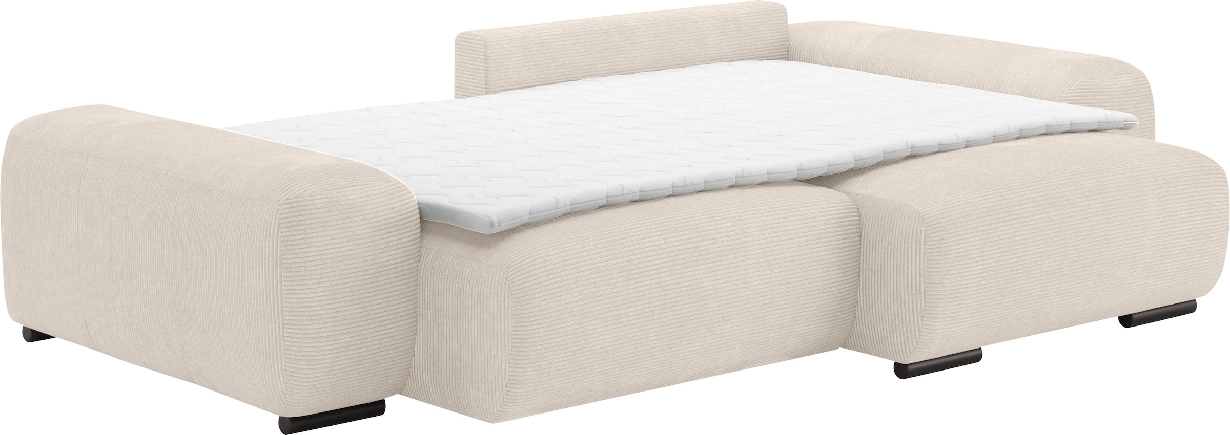 Mr. Couch Polsterecke »Sundance II«, Dauerschläfer mit EasyBett-Schlaffunktion, Bettkasten