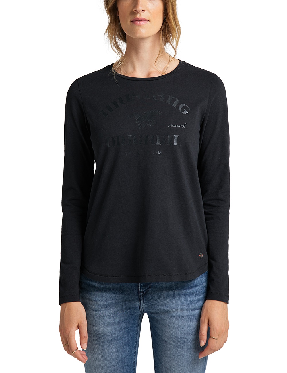 MUSTANG Langarmshirt »Anna C Print«