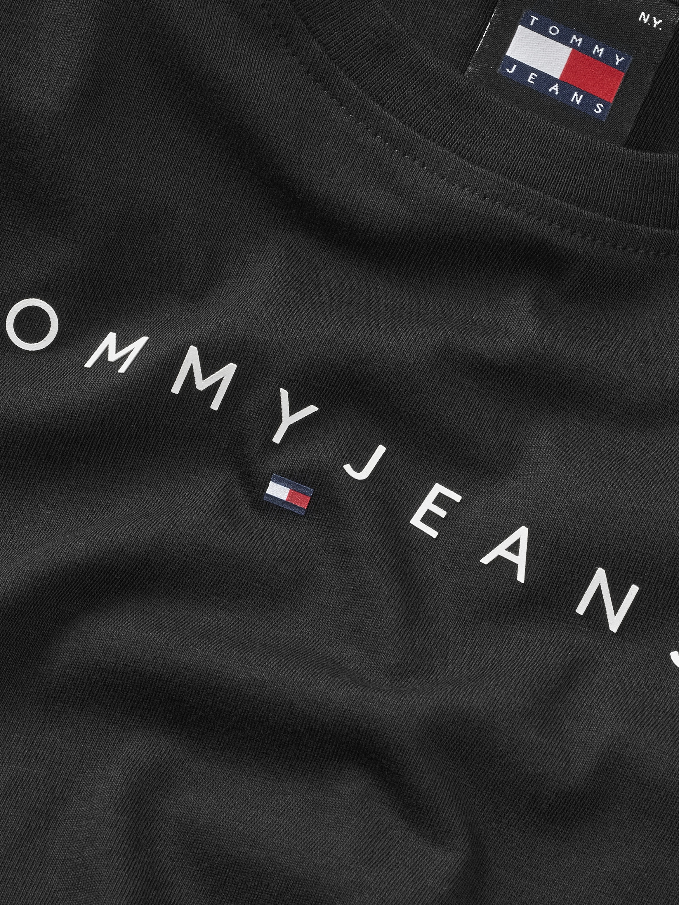Tommy Jeans Curve T-Shirt »TJW SLIM LINEAR TEE EXT«, in Große Größen