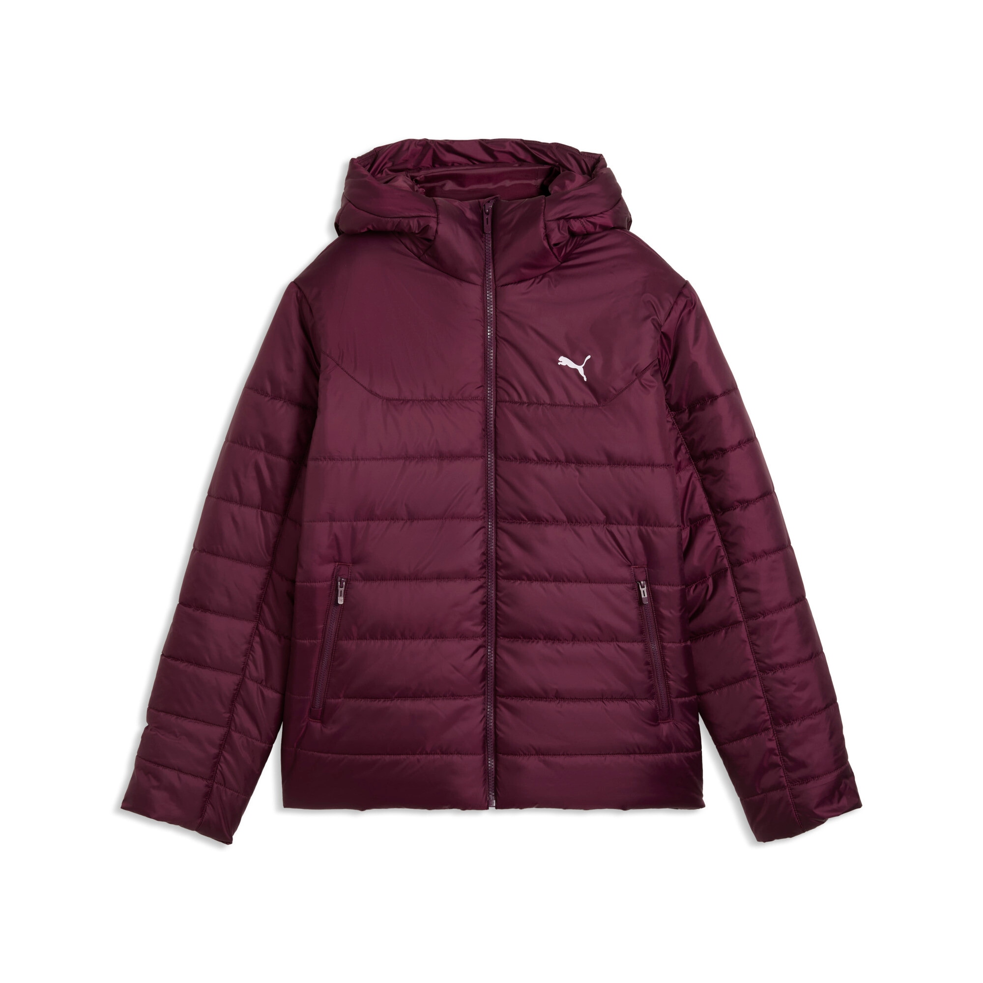 PUMA Winterjacke »ESS HOODED PADDED JACKET« mit Kapuze mit Kapuze, minimalistisches Design