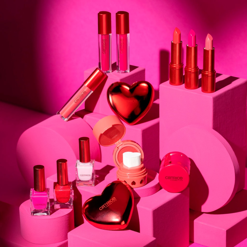 Catrice Lippenstift »HEART AFFAIR Matte Liquid Lipstick«, (Set, 3 tlg.)