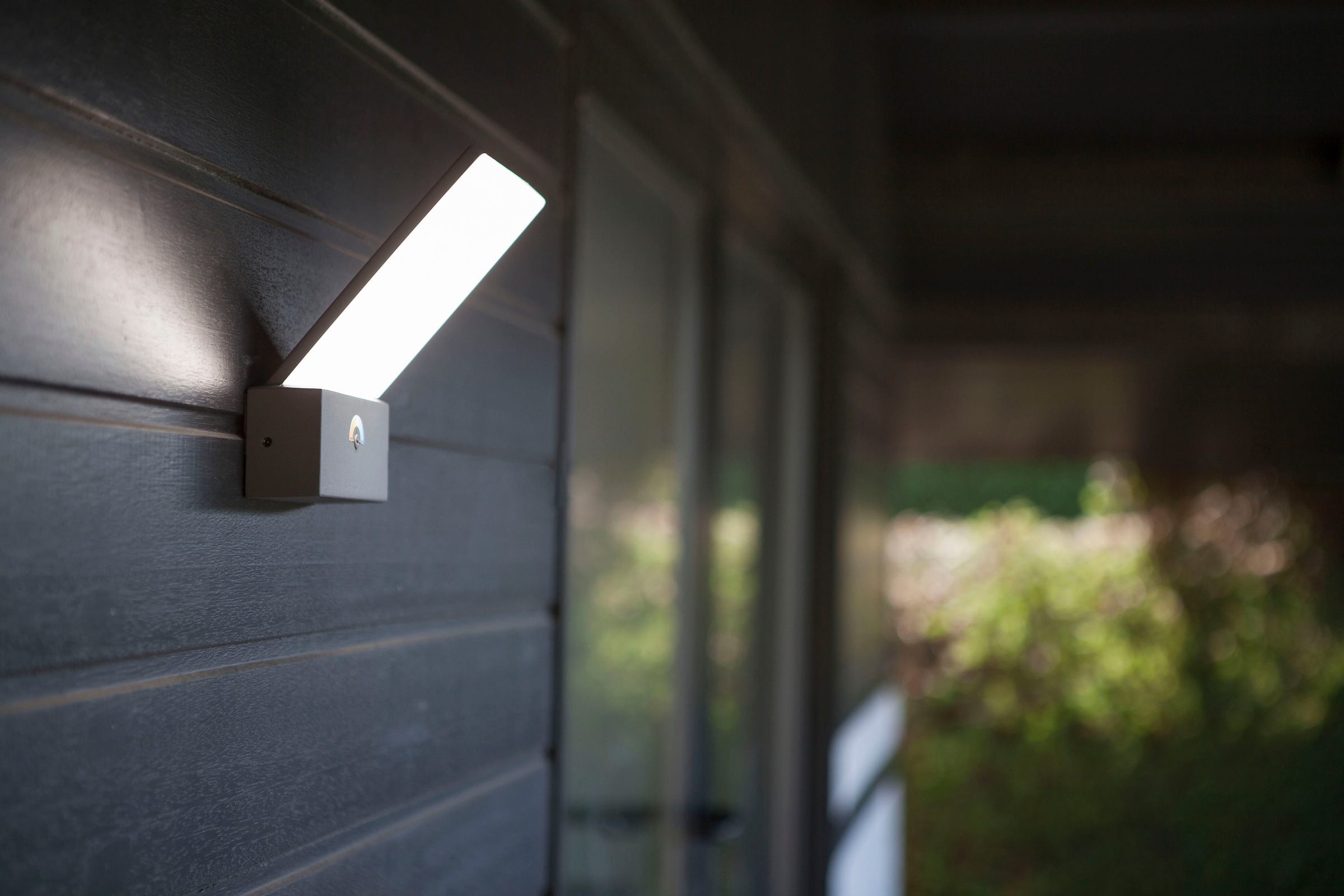 LUTEC LED Außen-Wandleuchte »PANO«, Leuchtmittel LED-Modul | LED fest integriert