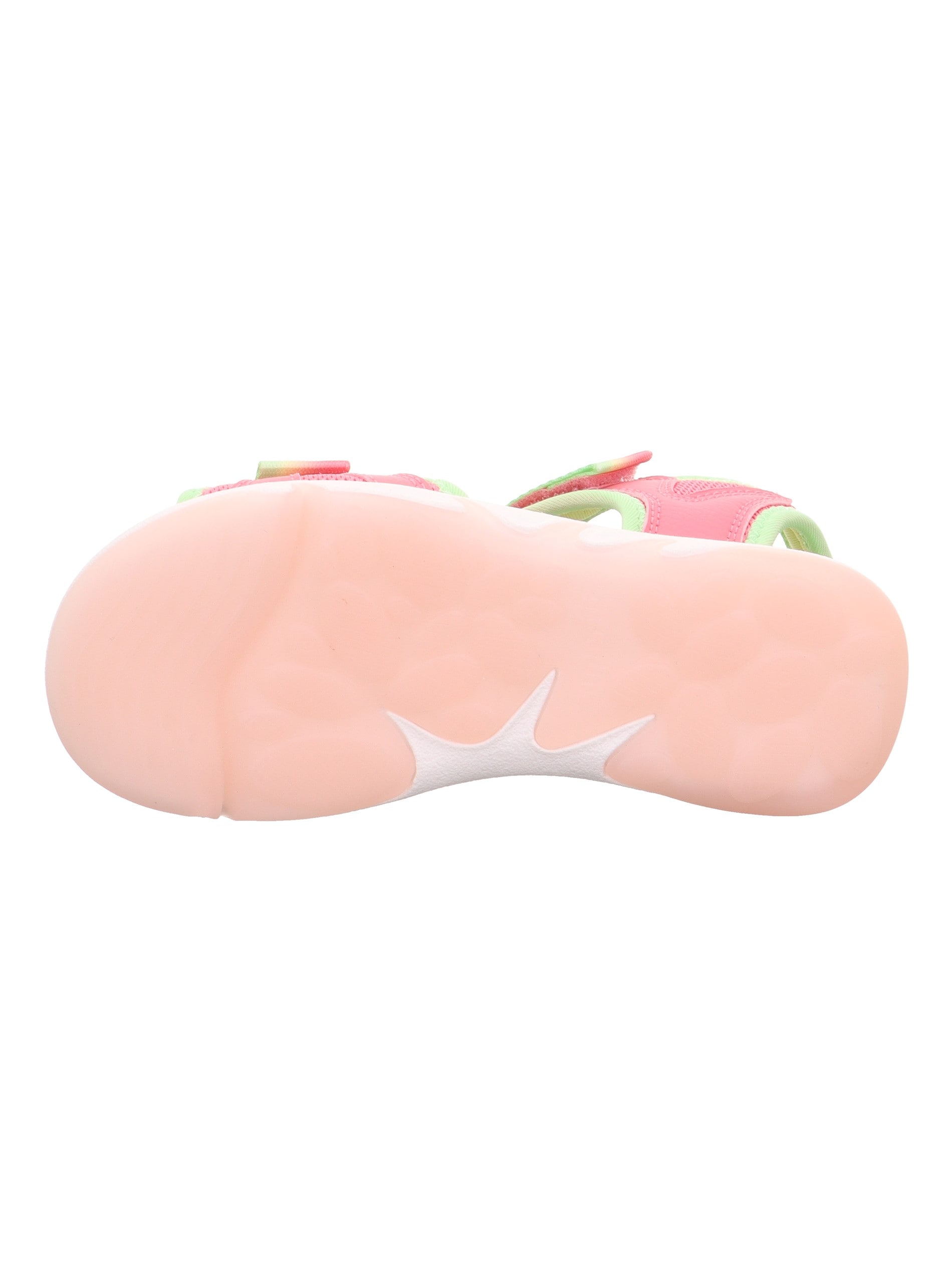Superfit Sandale »PEBBLES WMS: mittel«  Sandalette mit süßem Motiv, Größenschablone zum Download