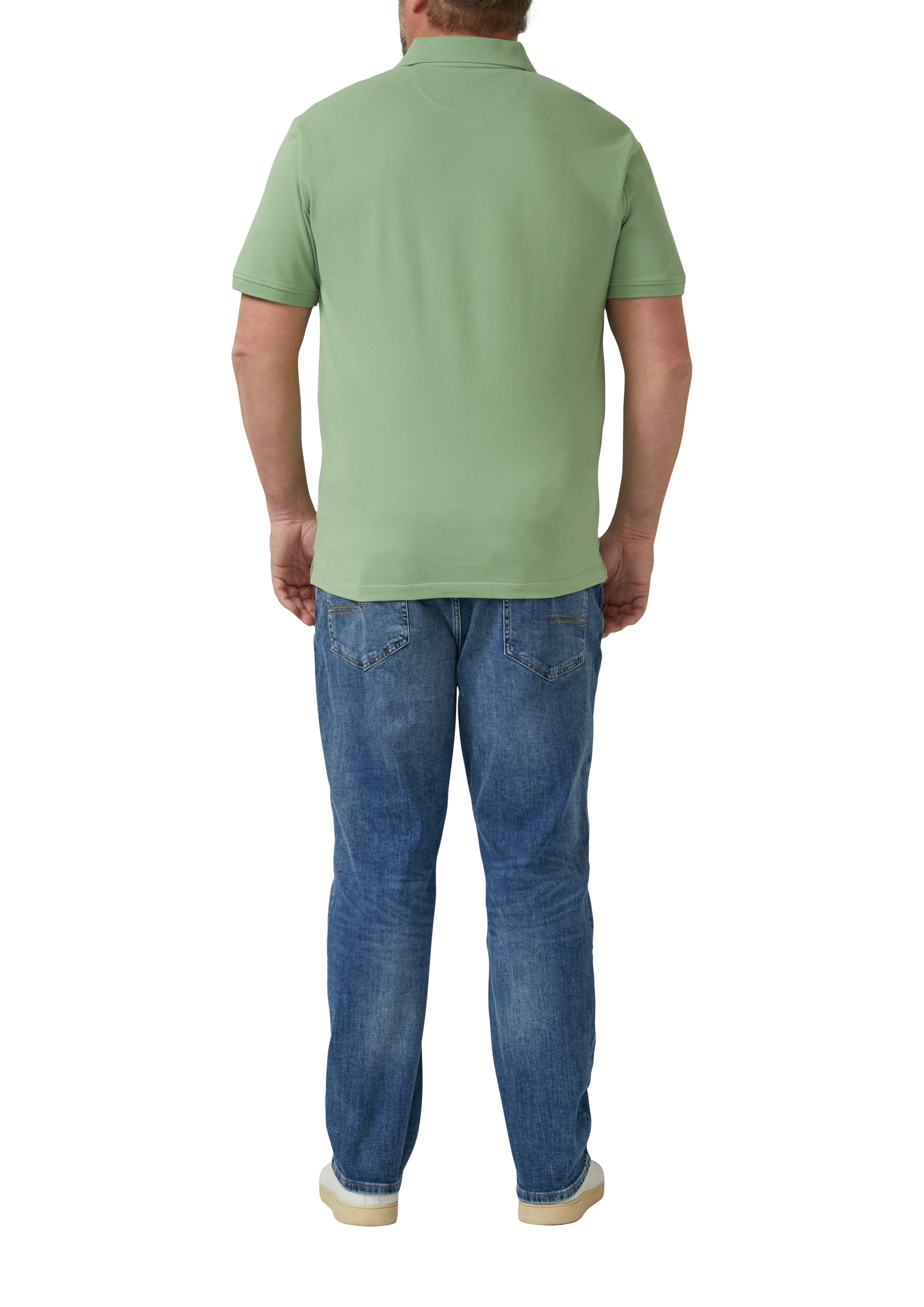 s.Oliver Men Big Sizes Poloshirt Kurzarm-Polo aus Baumwolle - Große Größen