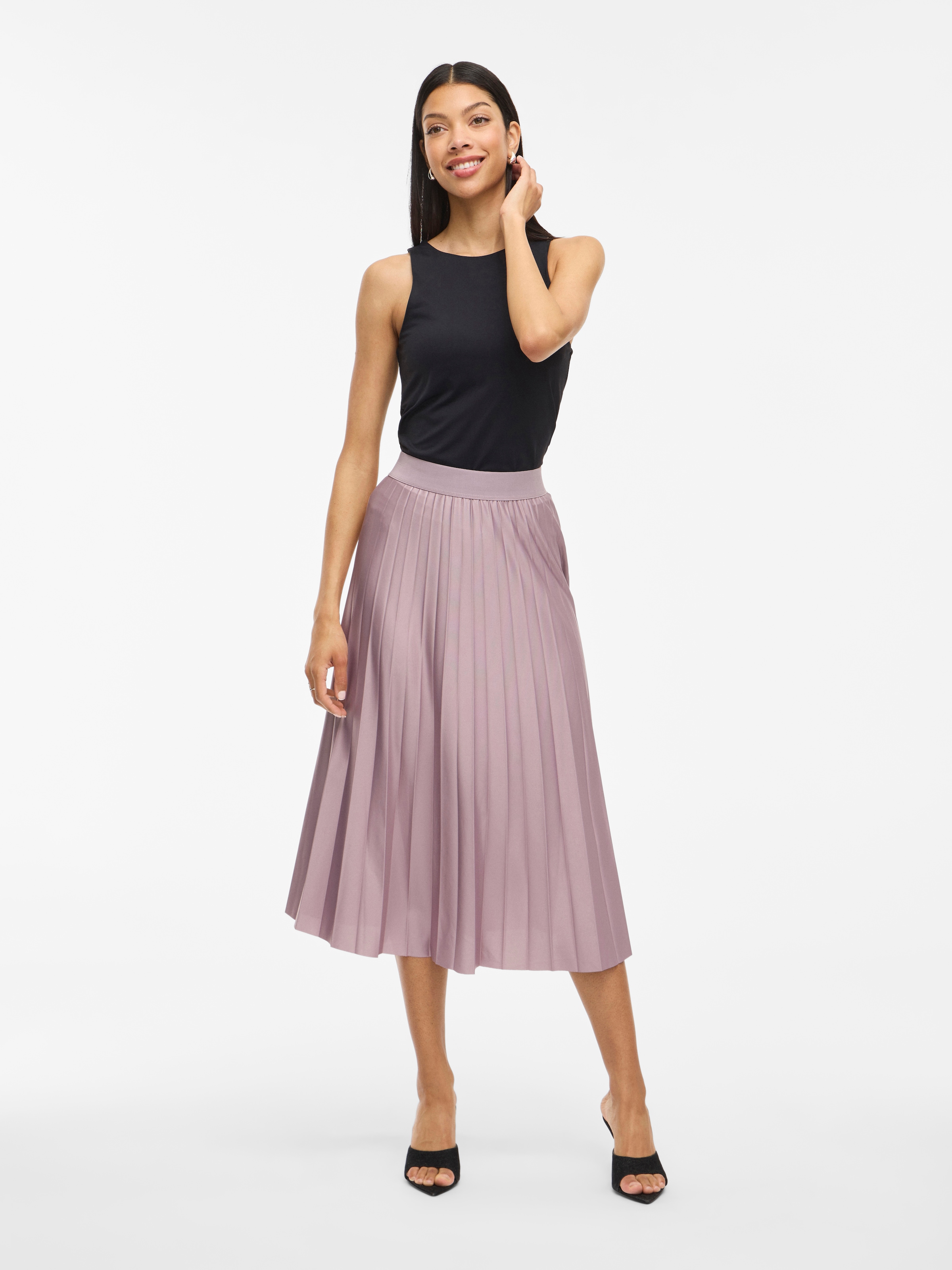 Vila Plisseerock »VINITBAN SKIRT - NOOS«