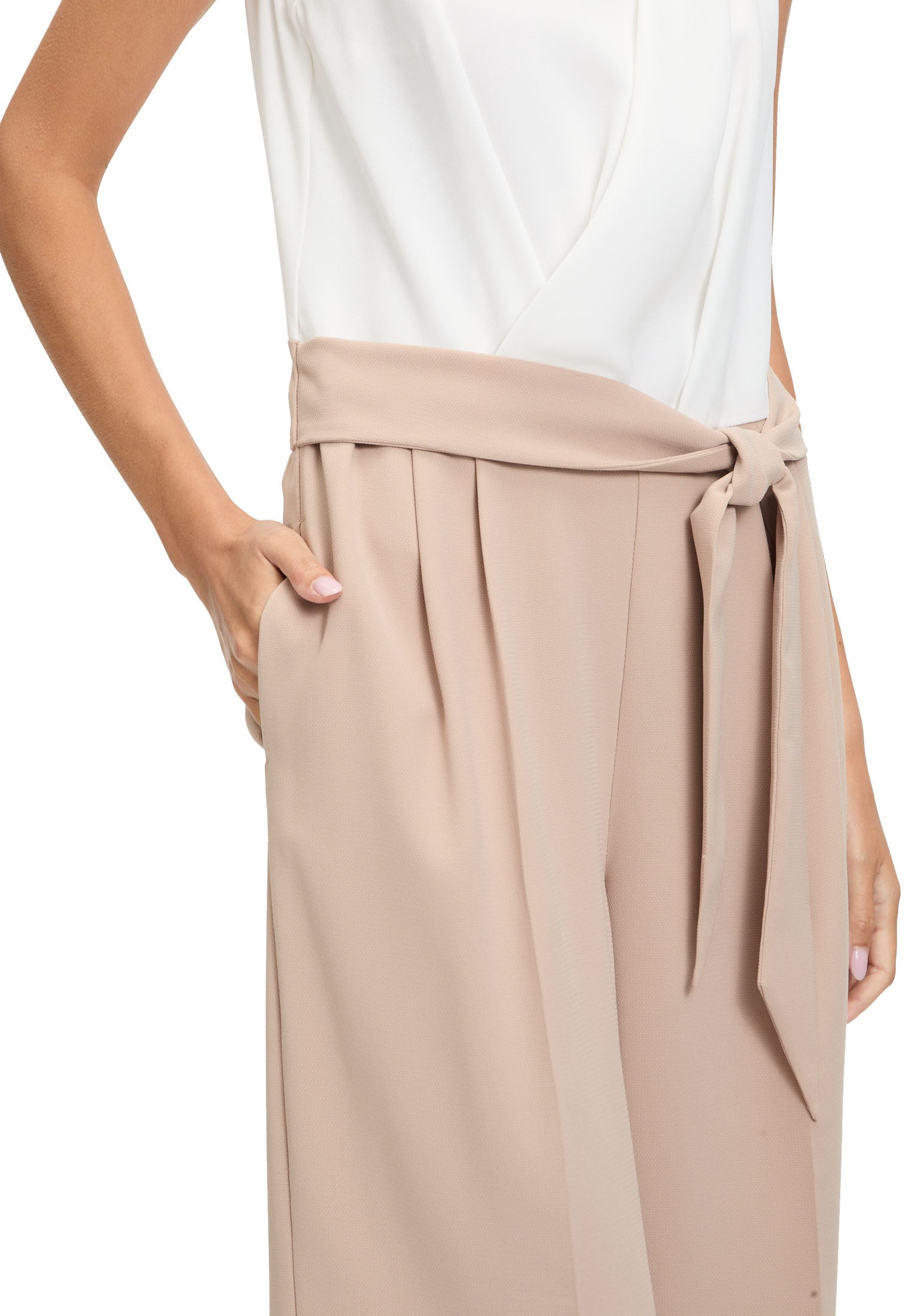 Betty&Co Jumpsuit »Jumpsuit ohne Arm«