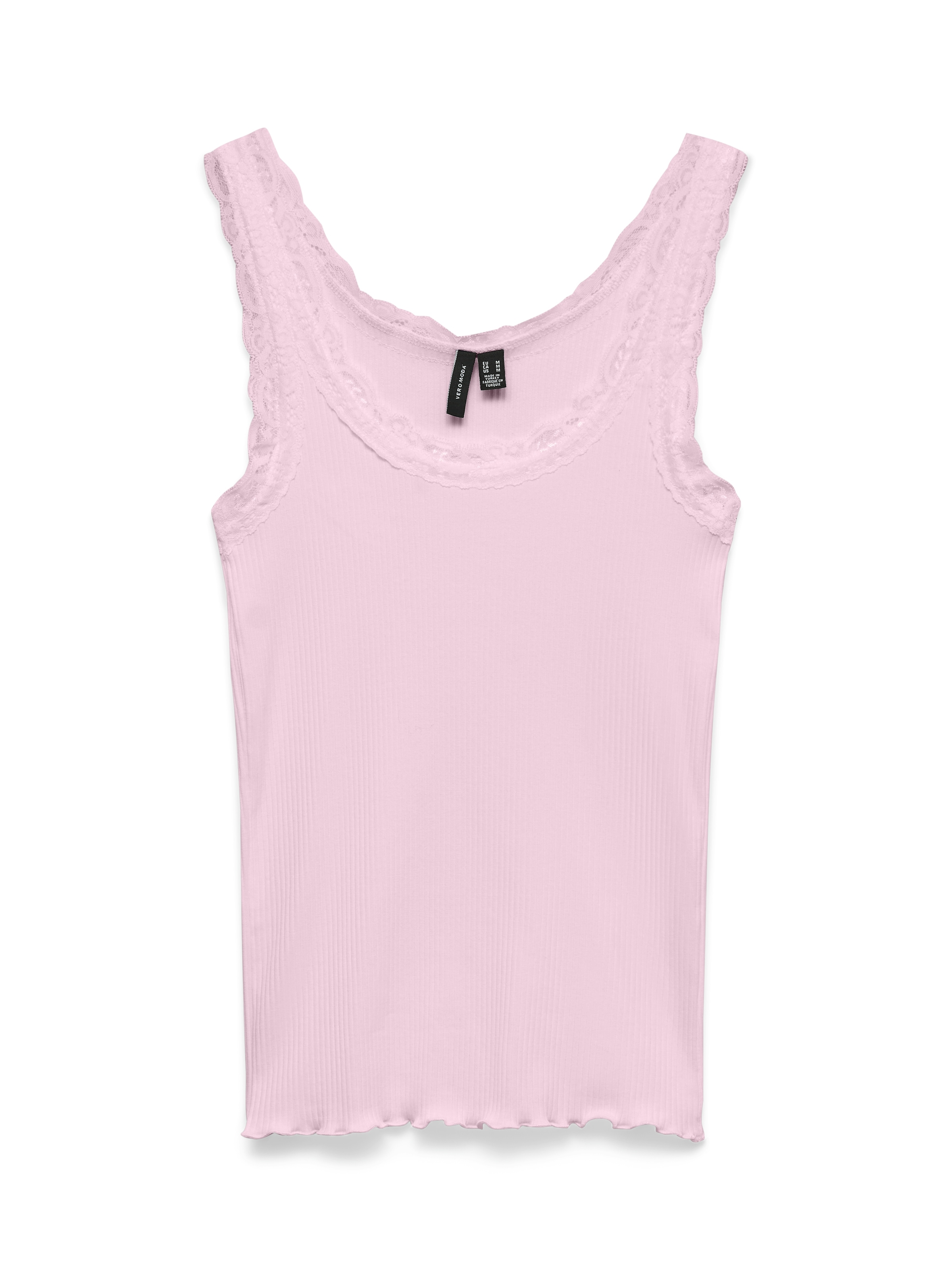 Vero Moda Tanktop »VMNANA LACE TANK TOP JRS NOOS« Baumwollmischung