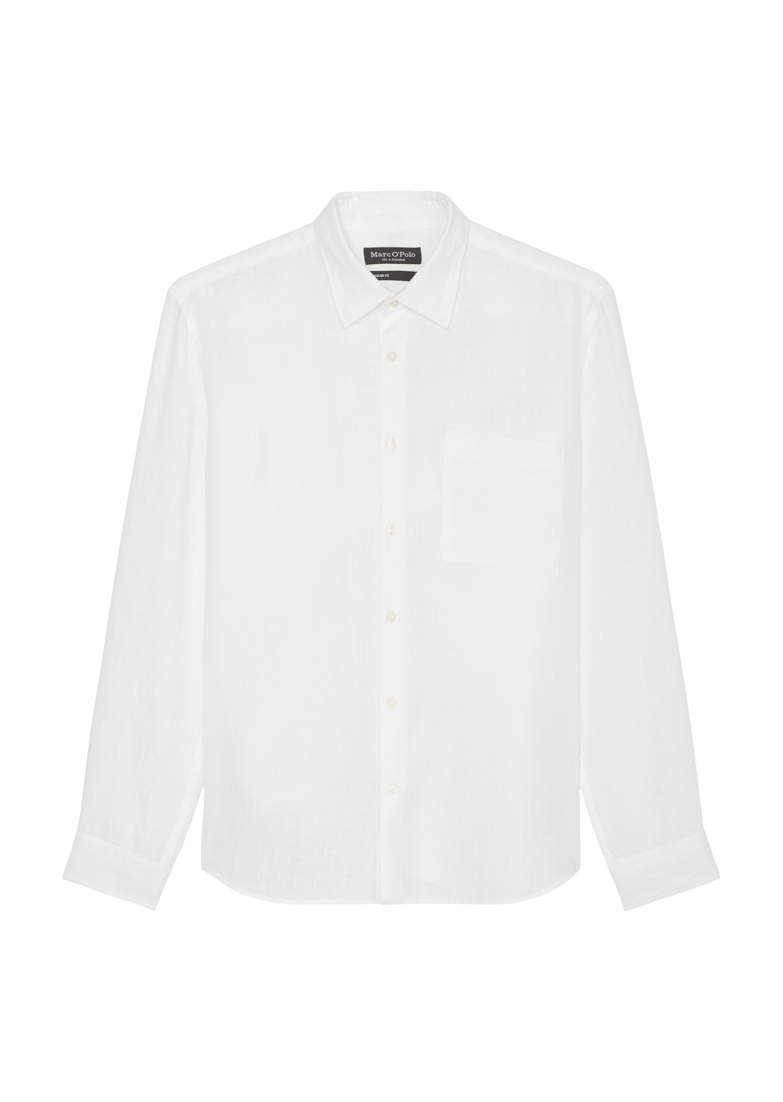 Marc O'Polo Leinenhemd, im klassisch cleanen Look