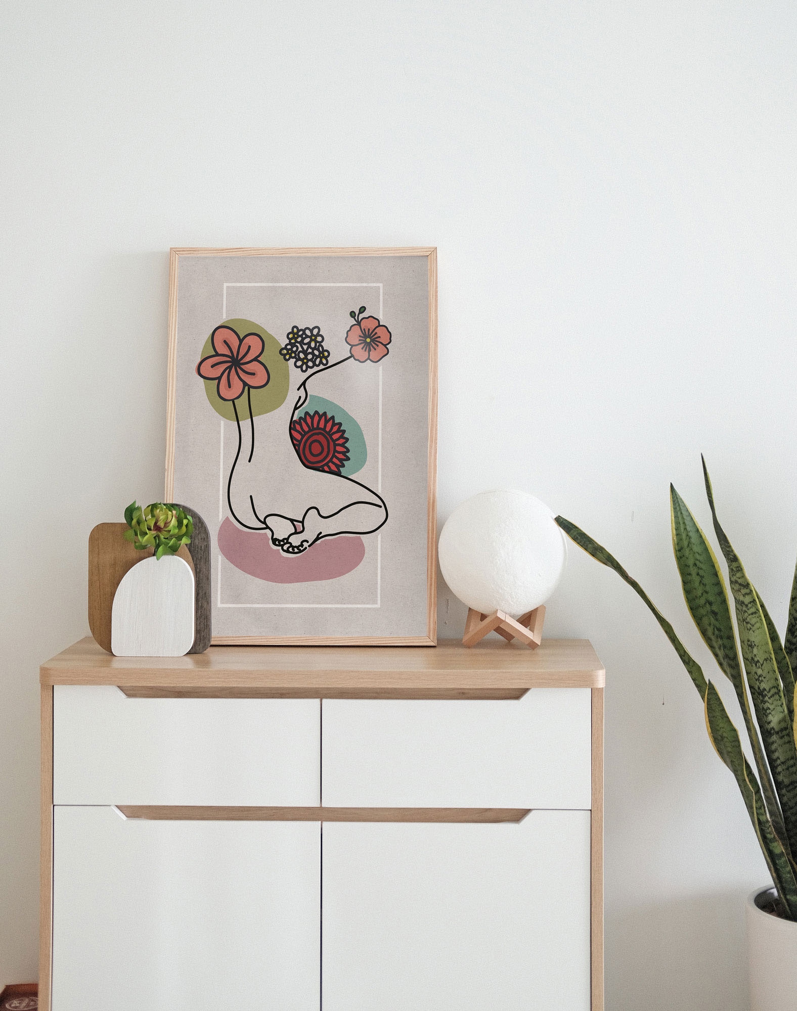 Komar Wandbild »Rosalie«, (1 St.), Deutsches Premium-Poster Fotopapier mit seidenmatter Oberfläche und hoher Lichtbeständigkeit. Für fotorealistische Drucke mit gestochen scharfen Details und hervorragender Farbbrillanz.