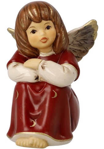Engelfigur »Himmelsboten, Weihnachtsdeko rot«