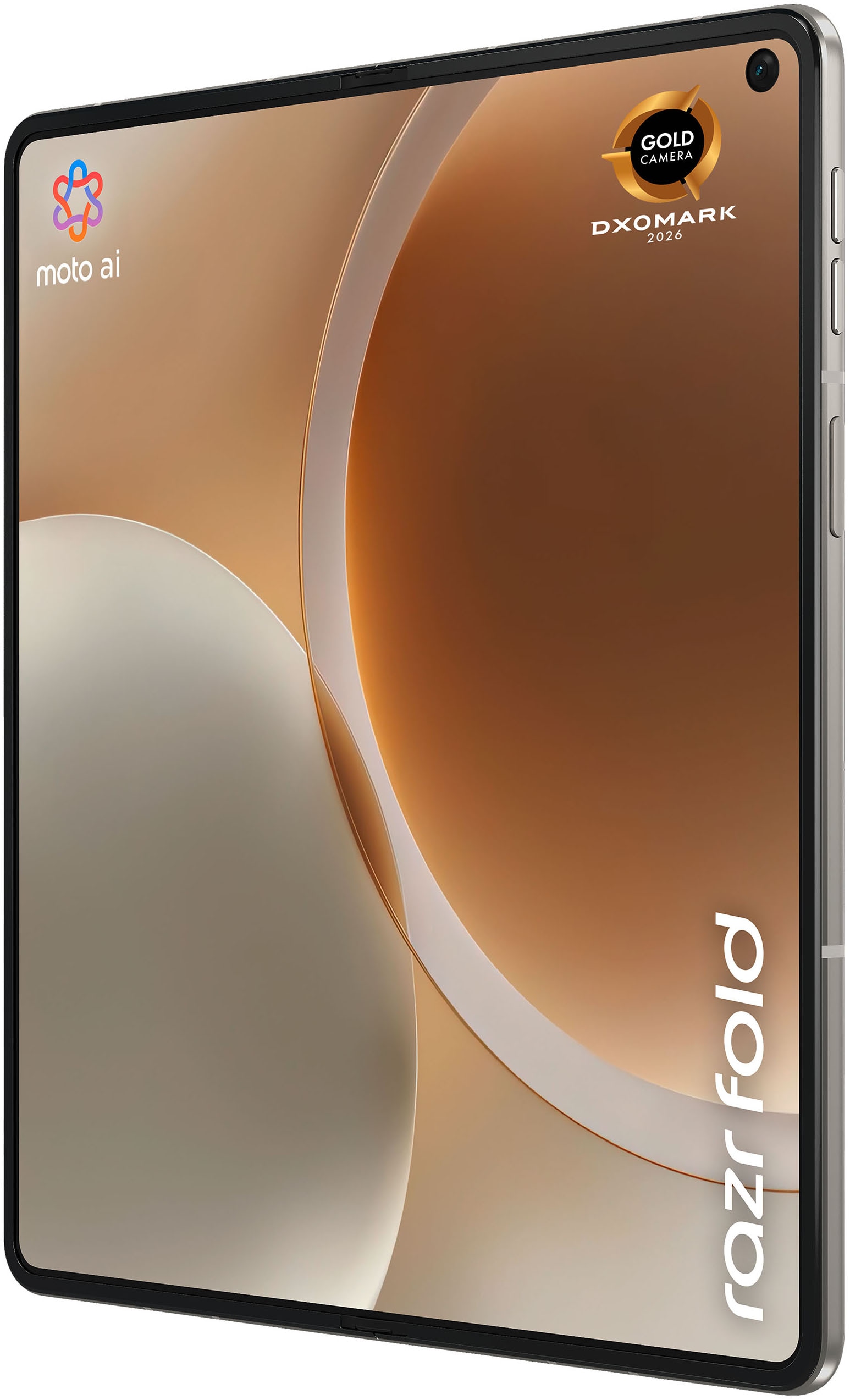Motorola Smartphone »razr fold« PANTONE® Lily White
