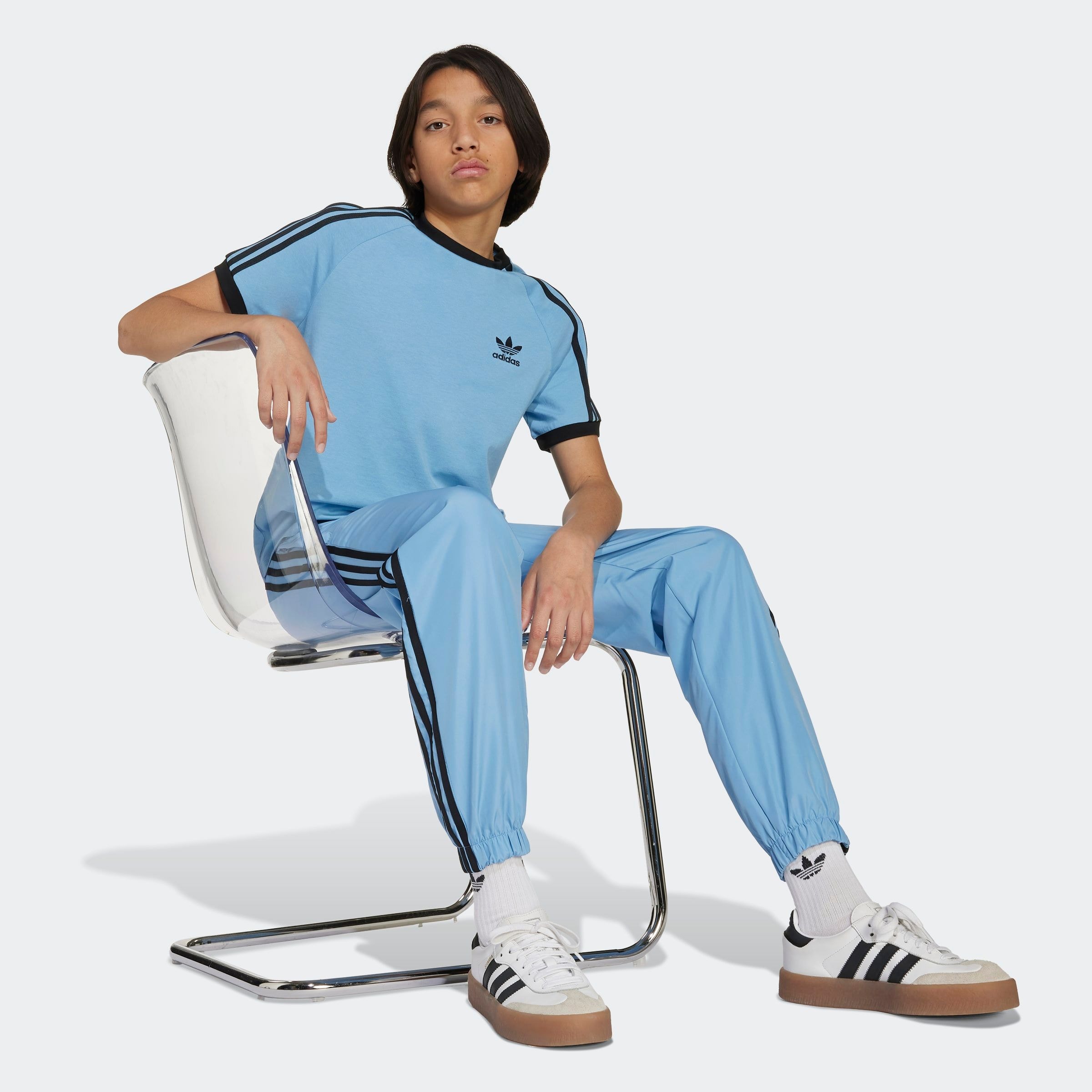 adidas Originals T-Shirt »3 STRIPE TEE«, drei Streifen Shirt für Kinder