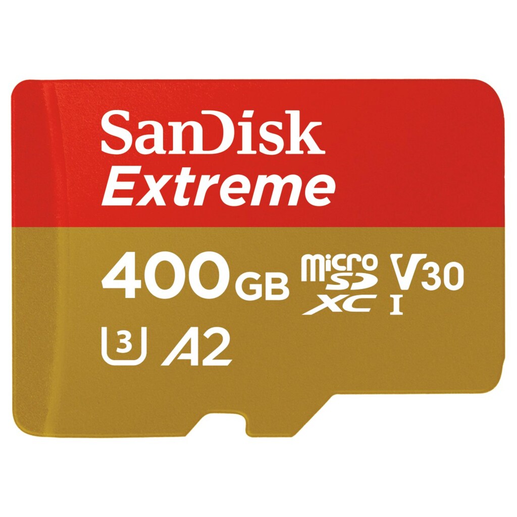 Sandisk Speicherkarte »microSDXC Extreme, Adapter "Mobile"«, (UHS Class 3 160 MB/s Lesegeschwindigkeit)