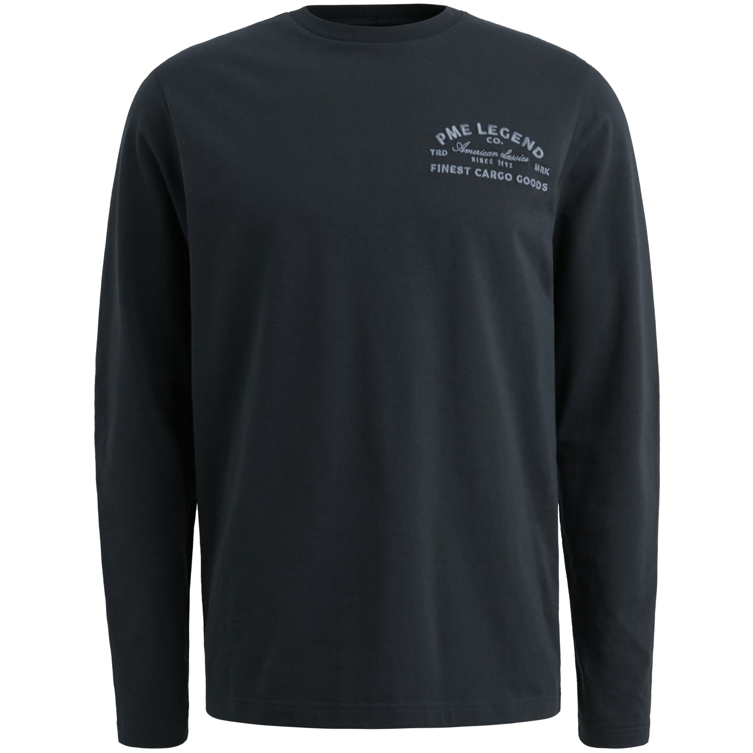 PME LEGEND Langarmshirt mit gesticktem Markenlogo