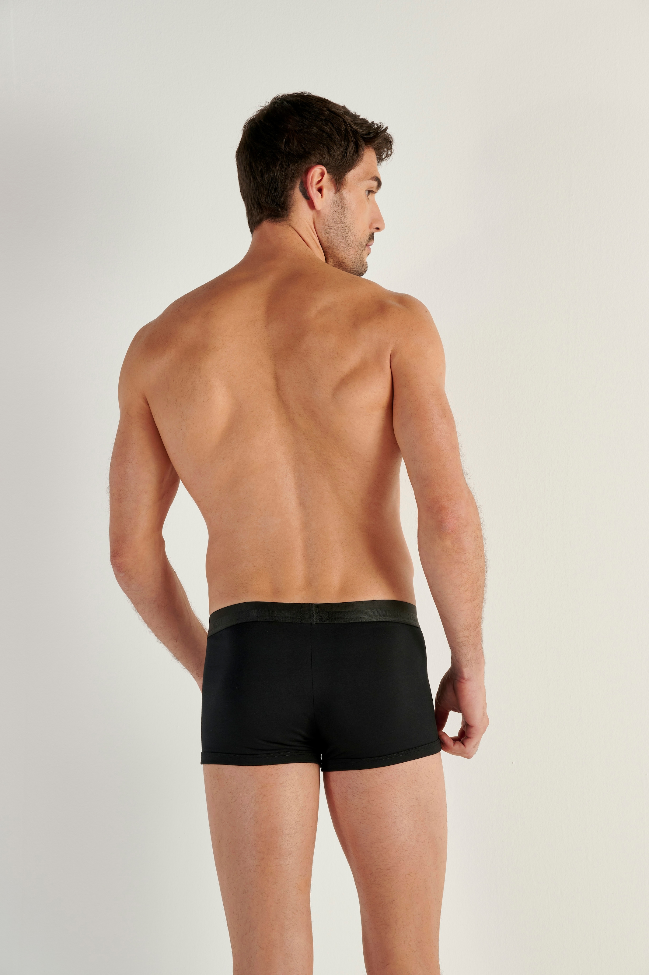 Hom Boxershorts »HO1« bequem, weich, eng, elastisch, basic, breiter Bund, Baumwollmix