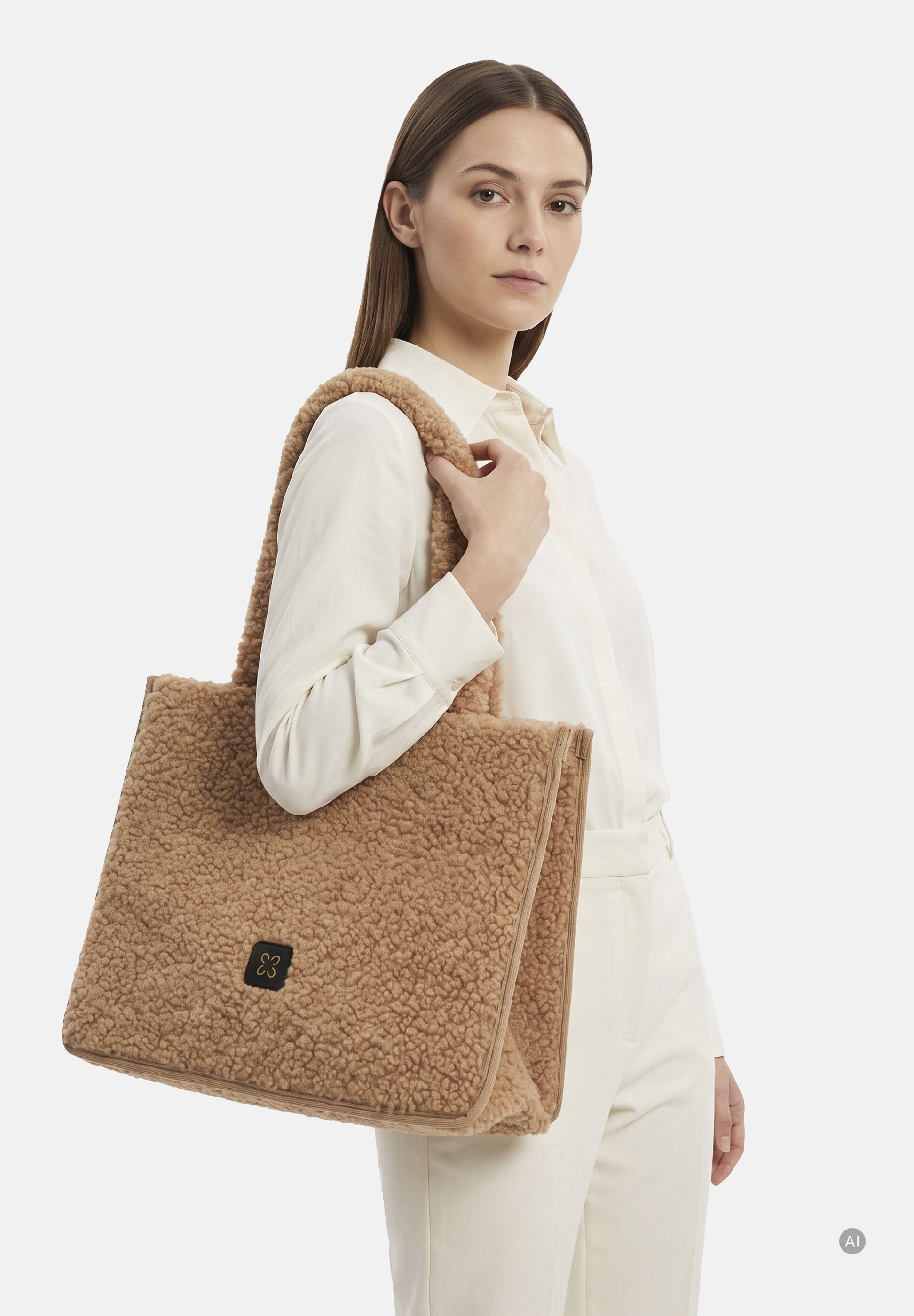 Codello Shopper »Codello Tasche« in Teddy-Optik