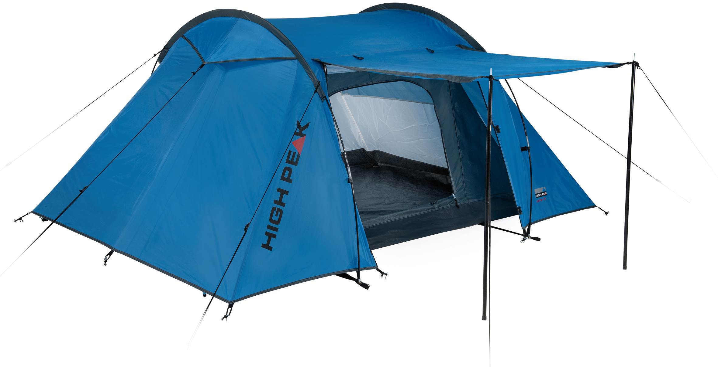 High Peak Tunnelzelt »Zelt Kalmar 2« 2 Personen mit Transporttasche in blau, Größe B/H/L: 170 cm x 110 cm x 240 cm