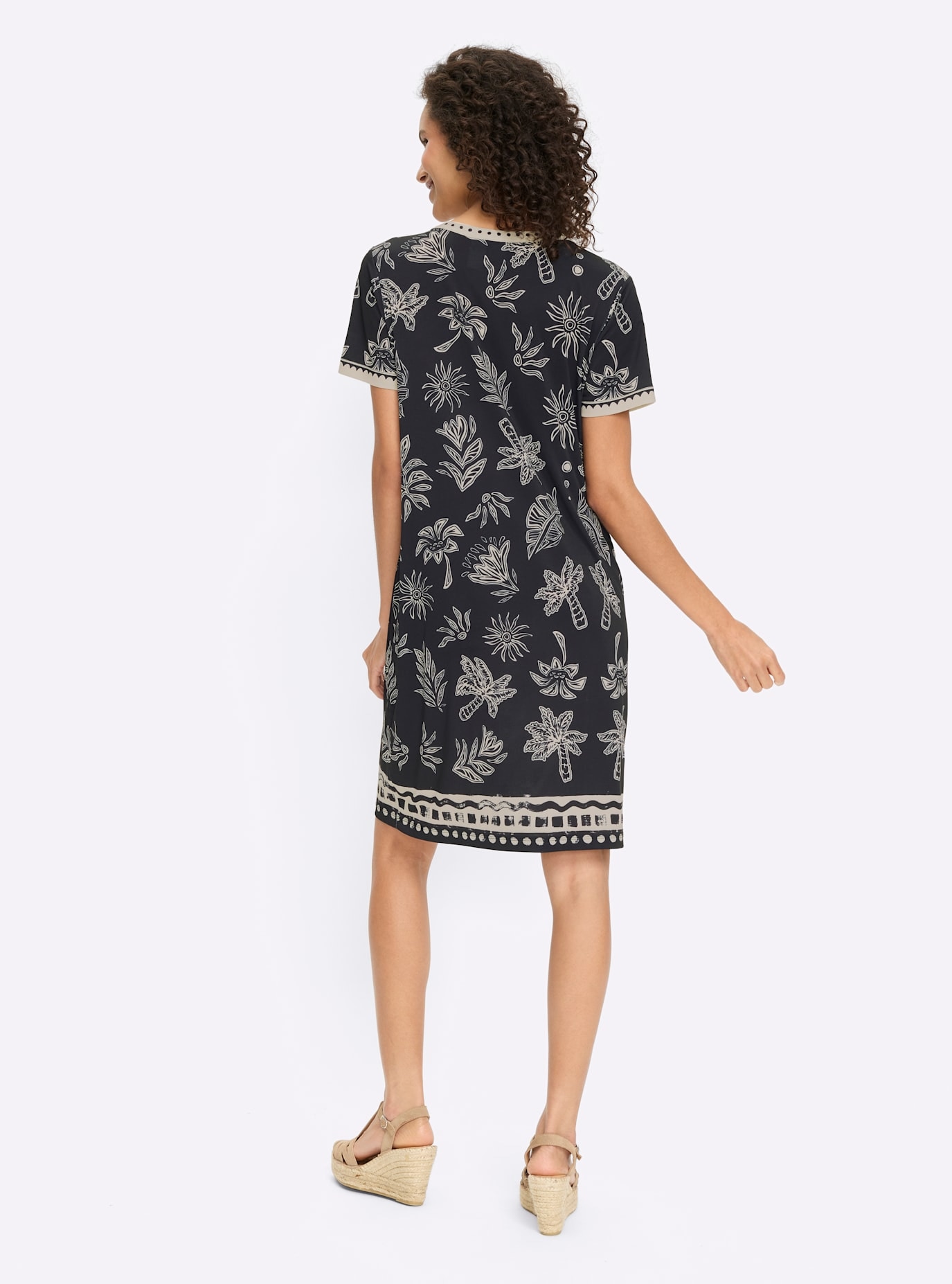 heine Jerseykleid »Jersey-Kleid« Nahttasche