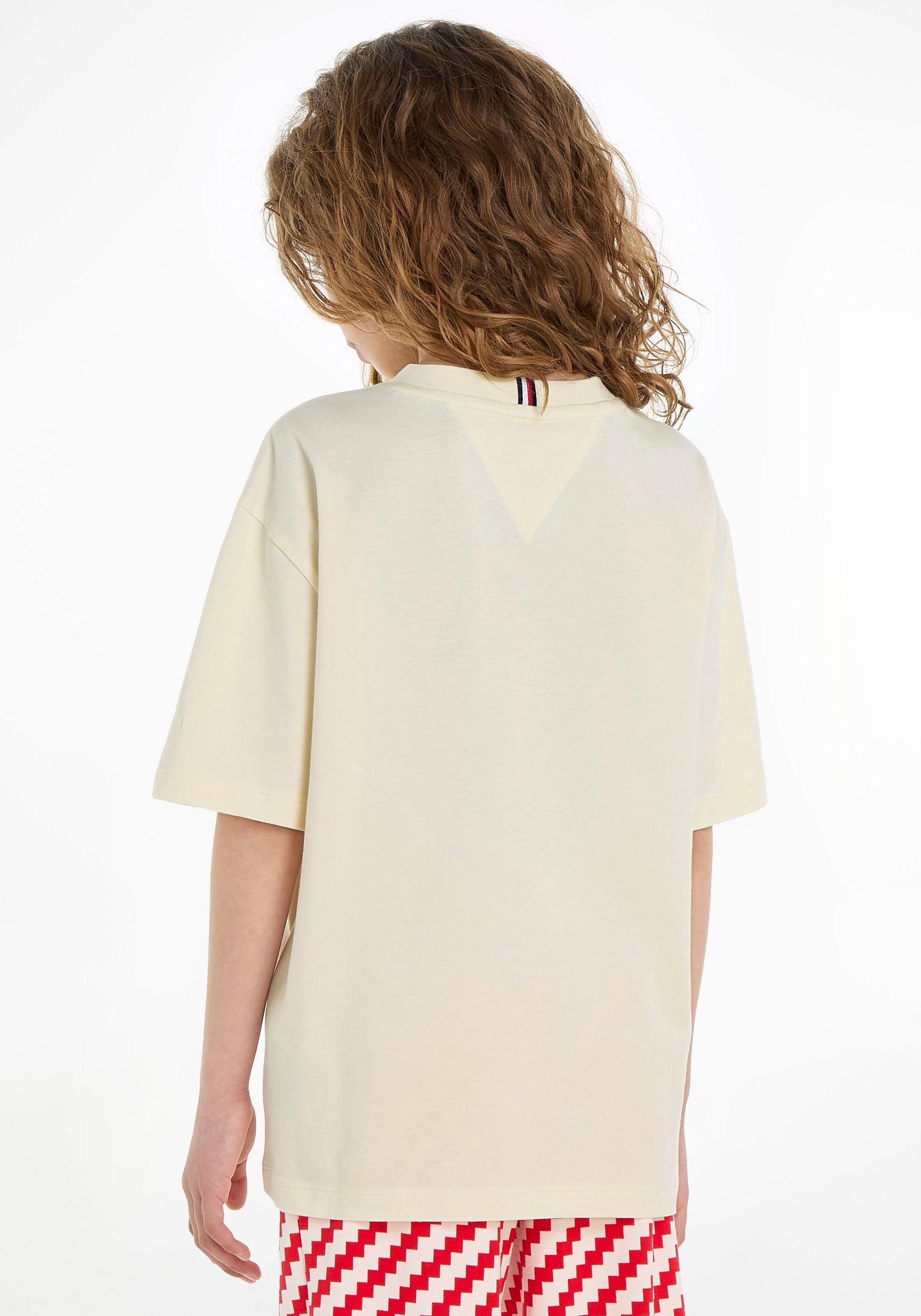 Tommy Hilfiger T-Shirt »U MONOTYPE TEE S/S«, mit großer Logo-Stickerei