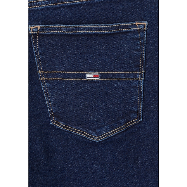 & Tommy OTTO Label-Badge Shop Skinny-fit-Jeans Jeans Passe im Online mit Jeans Tommy hinten »Nora«,