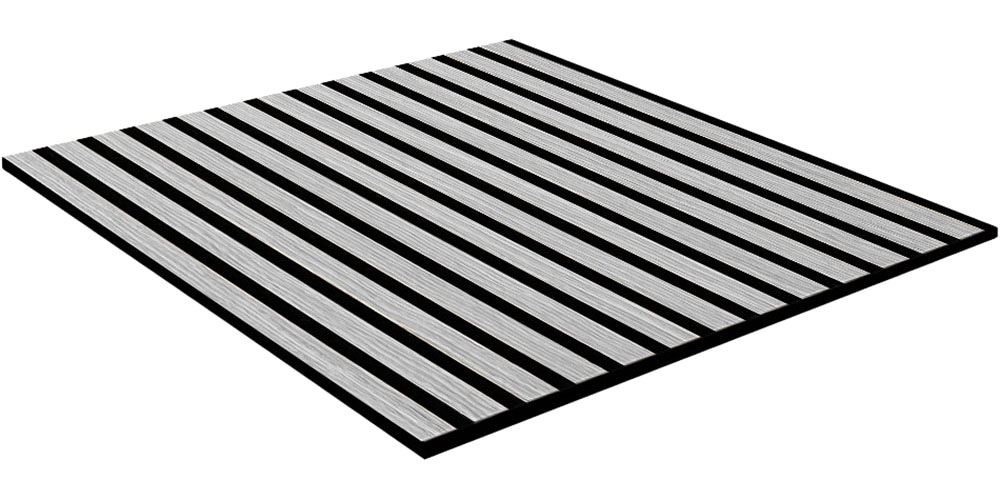 Architects Paper Schallschutzpaneel »A.S. Création Modular Wall Akustikpaneel Holzlamellen Eiche« 1 tlg. Echtholzfurnier auf rPET-Filz mit Schallabsorptionsklasse E