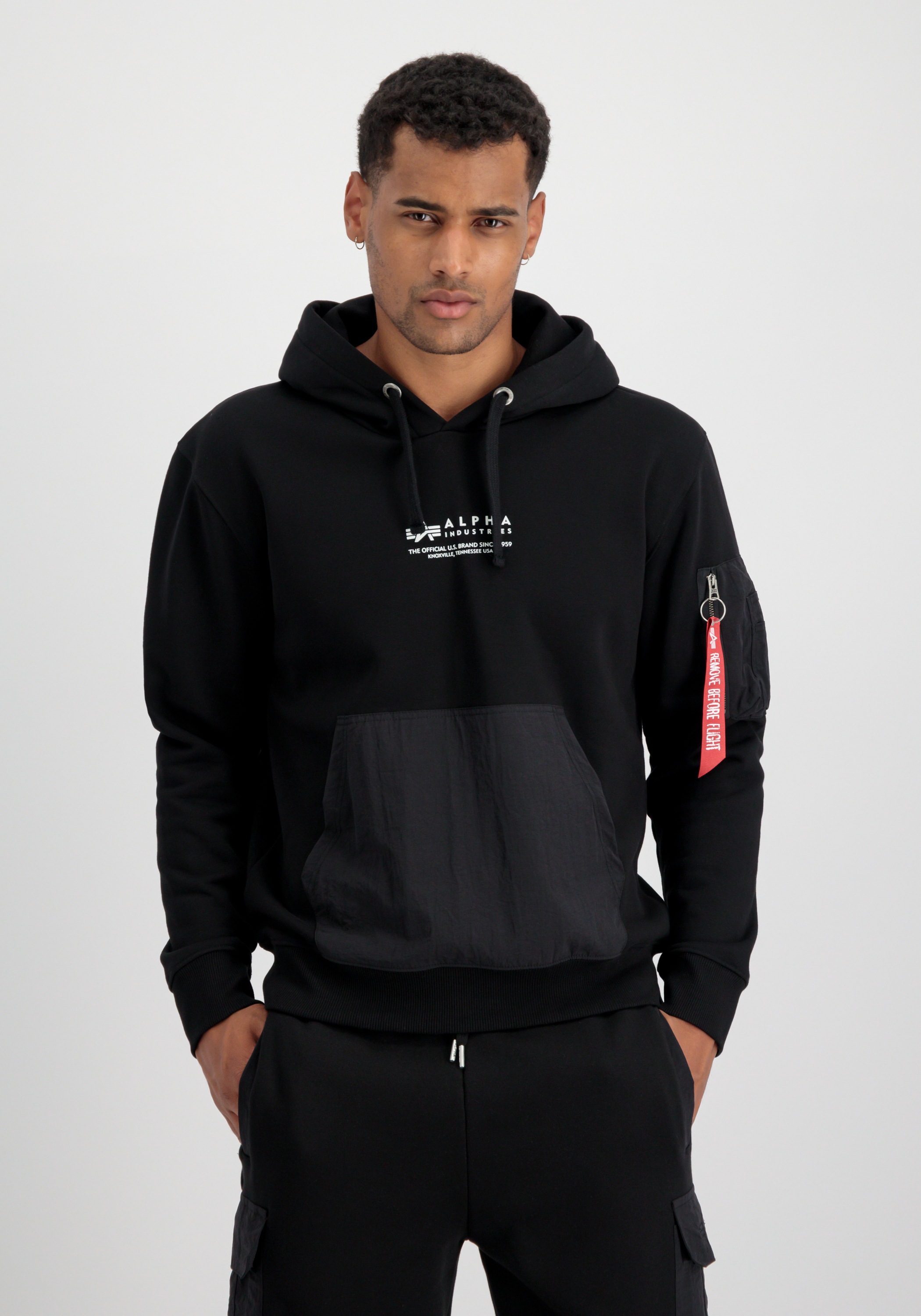 Hoodie »Alpha Industries Men - Hoodies Nylon Pocket Hoodie«