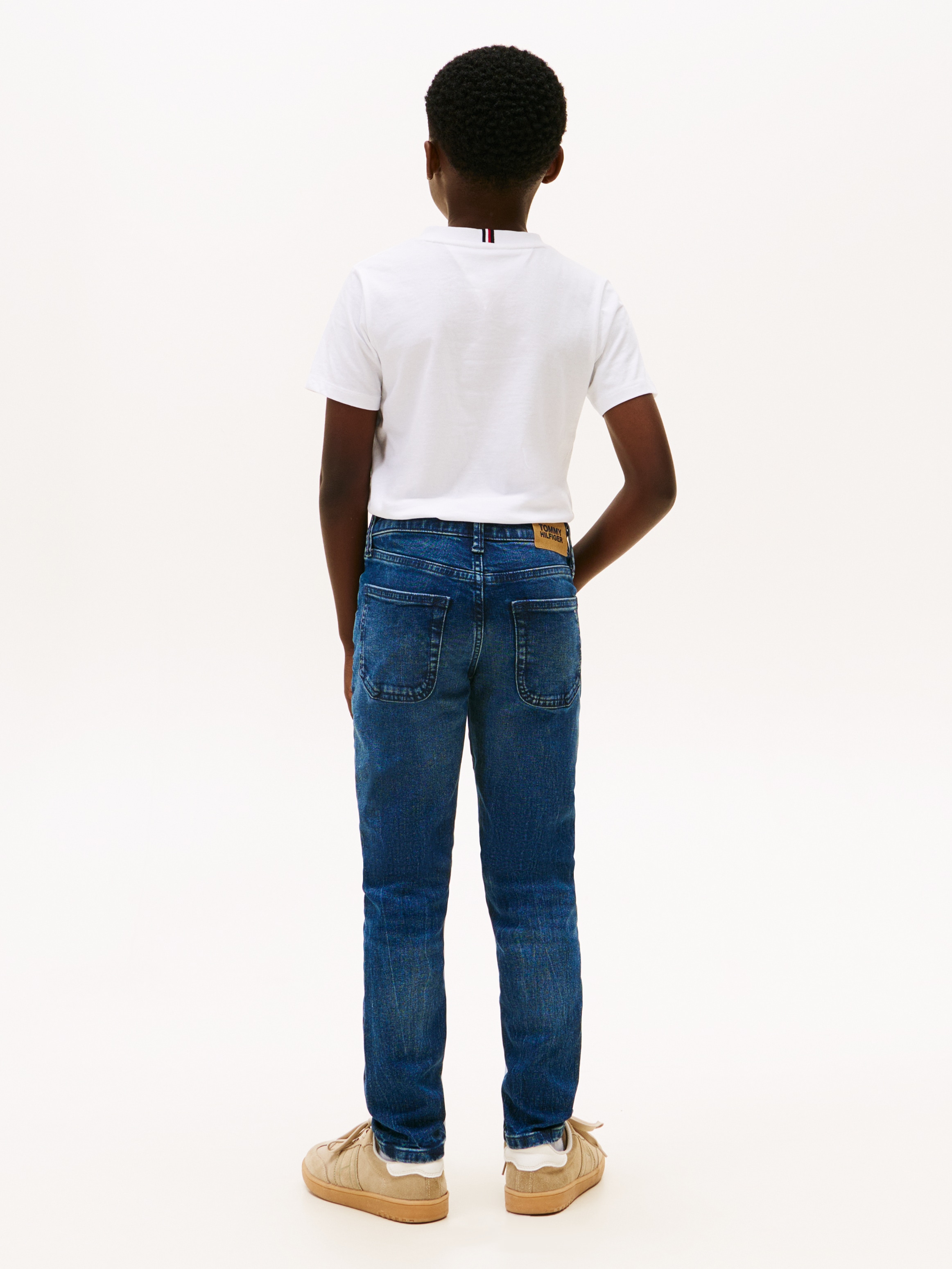 Tommy Hilfiger Gerade Jeans »STRAIGHT DARK JEANS« Regular fit, für Kinder bis 16 Jahre