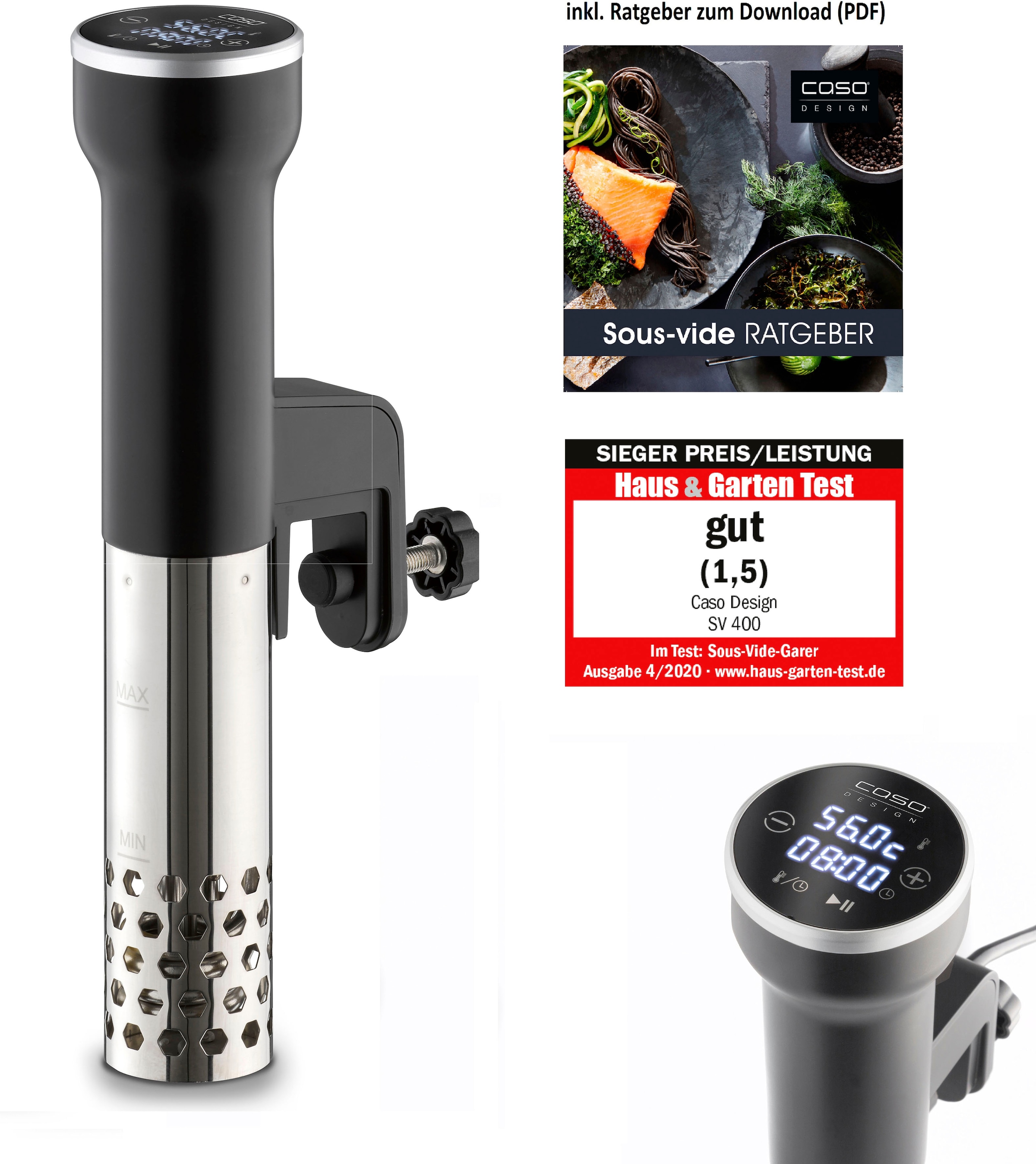 Caso Sous-Vide Garer »1310«