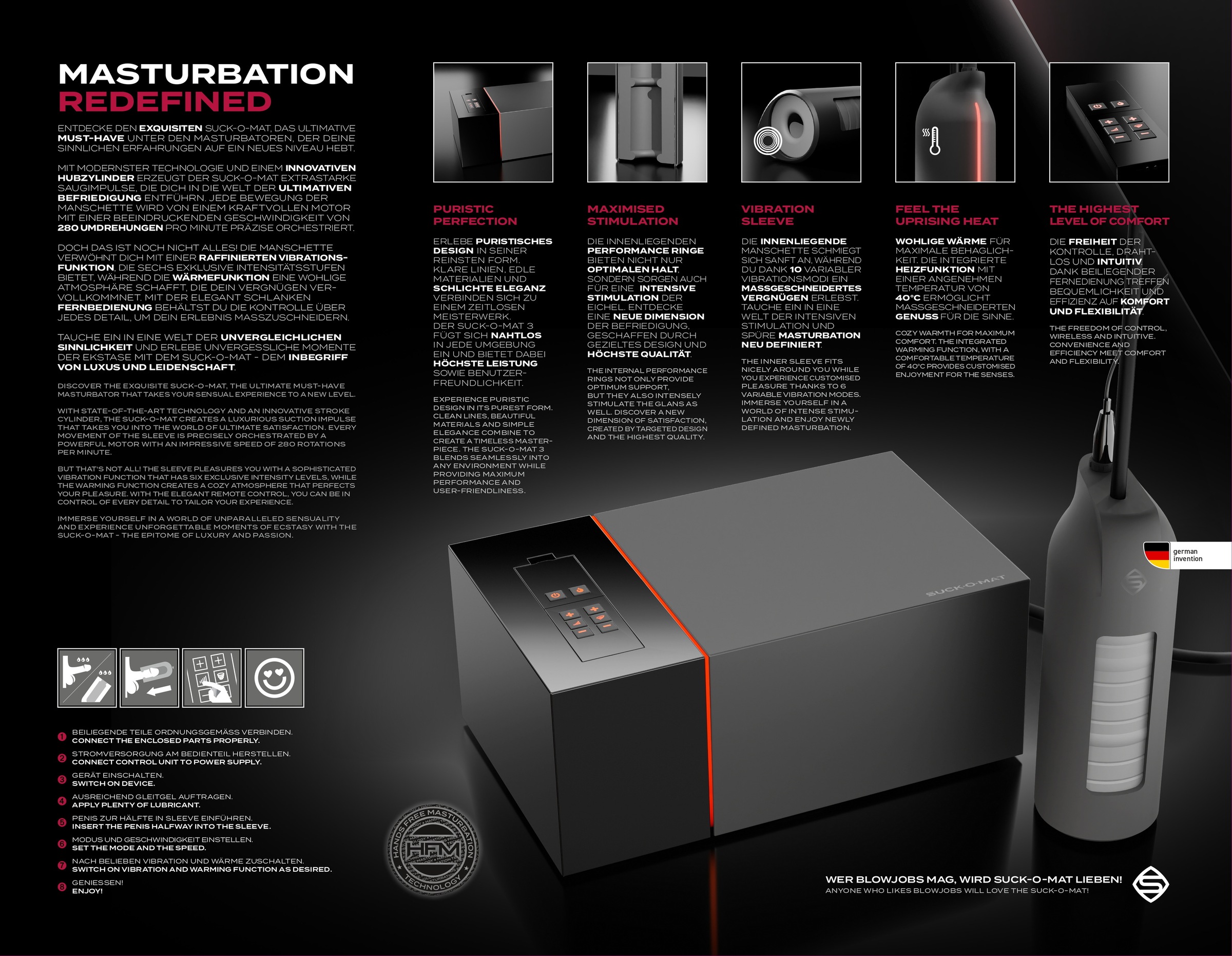 SUCK O MAT Masturbator »Masturbator Suck-O-Mat 3«