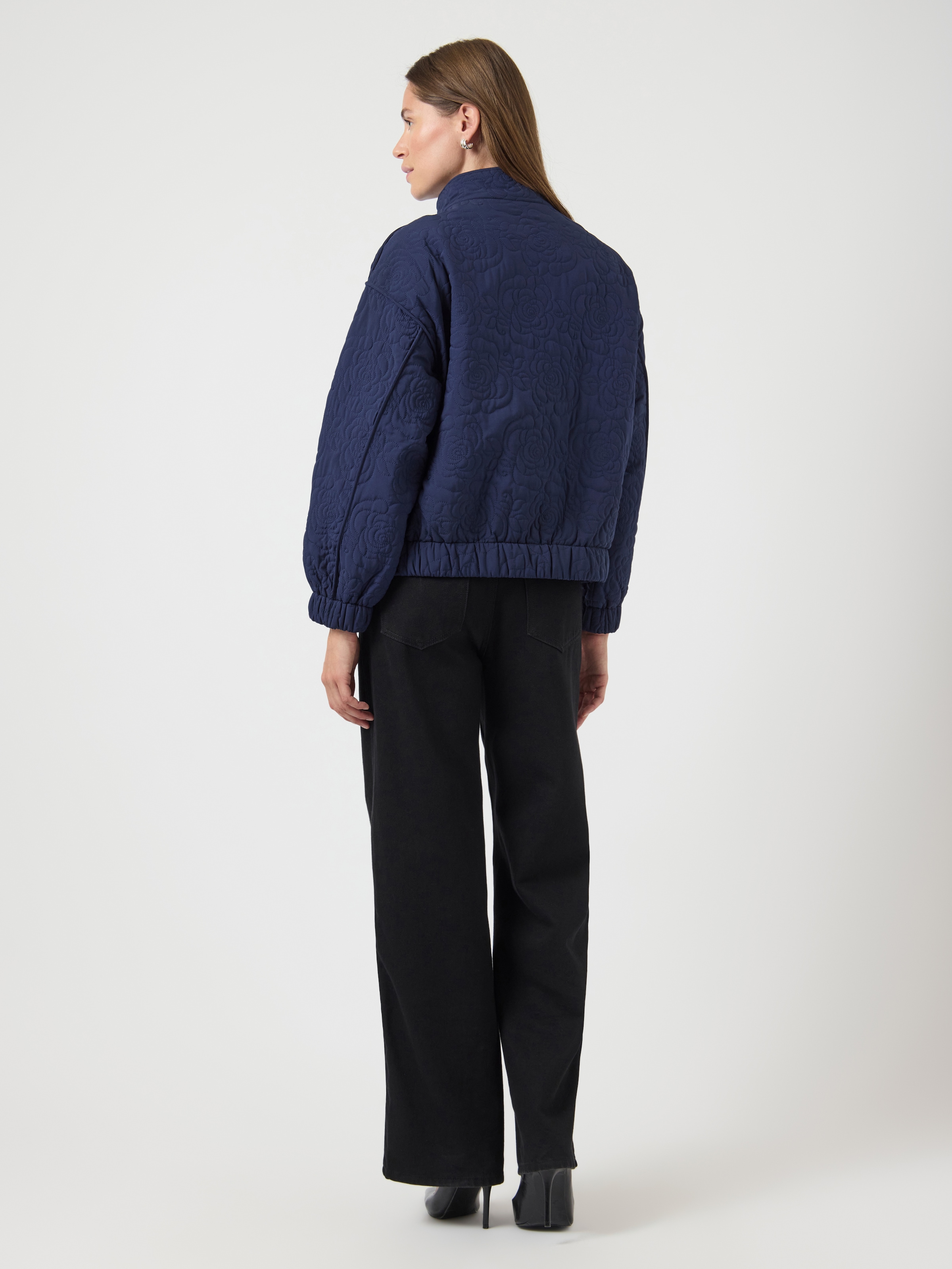 Y.A.S Blouson »YASFIPURA LS QUILTED JACKET S. NOOS«, ohne Kapuze