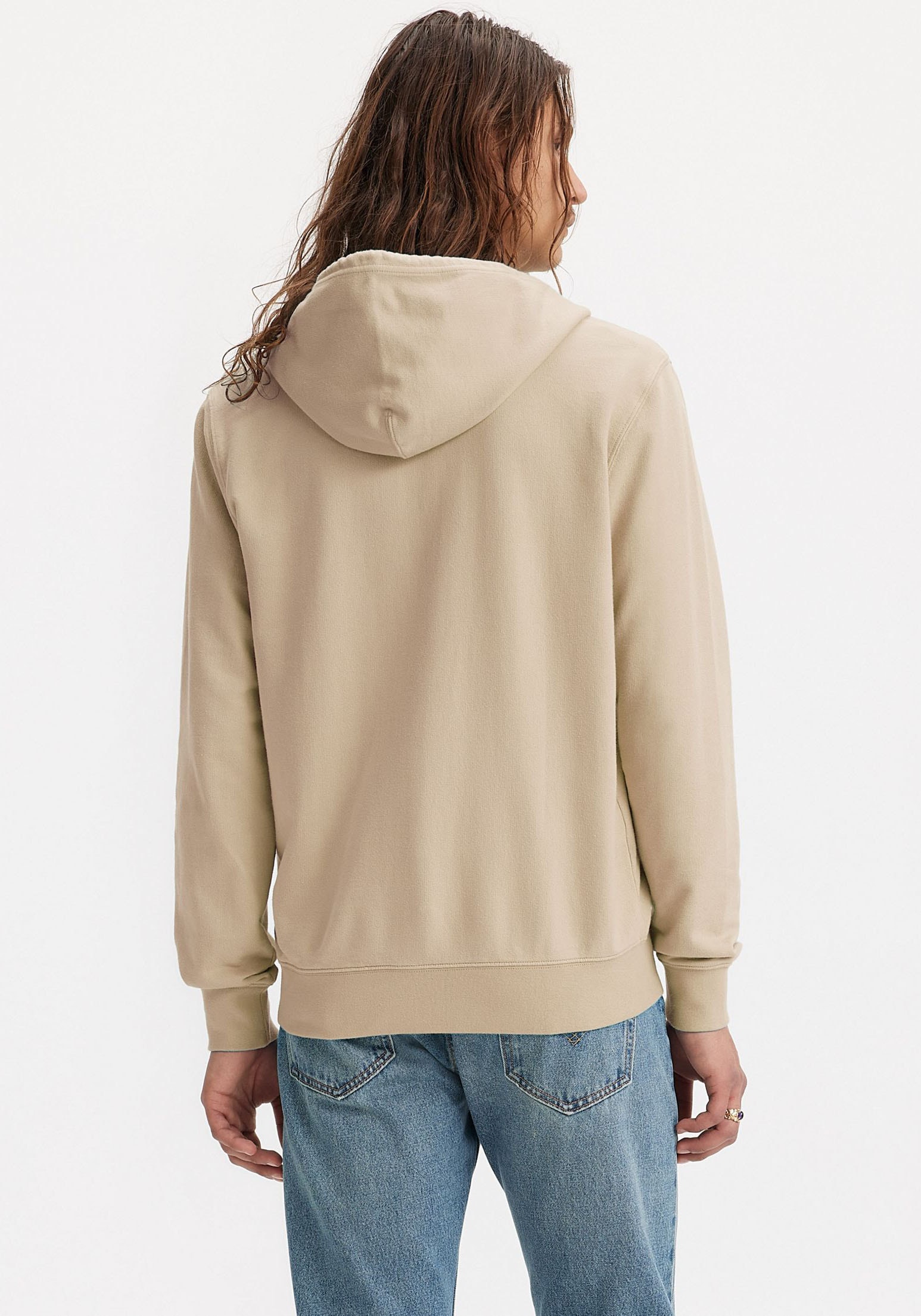 Levi's® Kapuzensweatjacke »NEW ORIGINAL ZIP UP« mit Logo-Stickerei und Kängurutasche