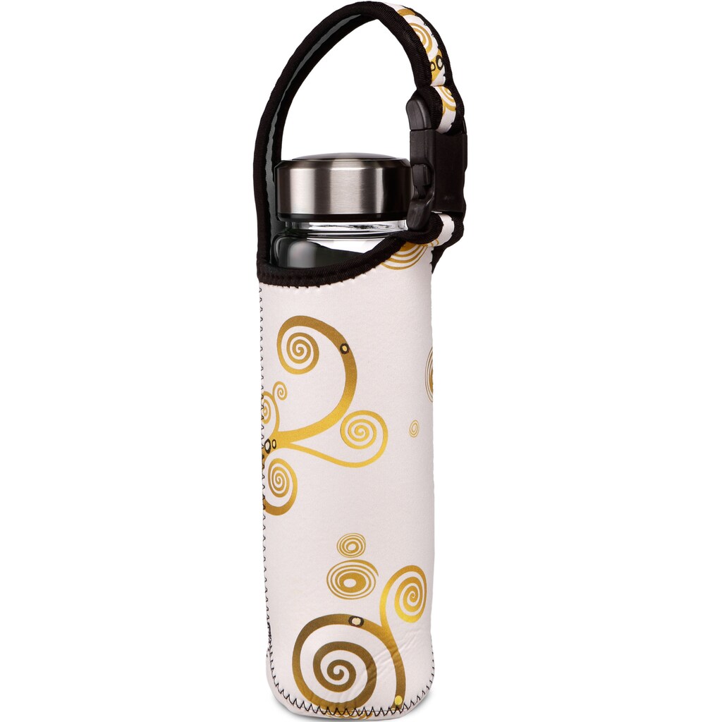 Goebel Trinkflasche »Gustav Klimt - "Der Kuss"«, (mit Haltegurt)