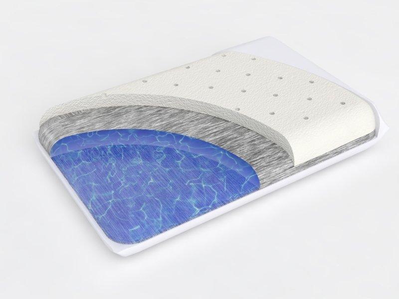 Mediflow Wasserkissen »5008«, Bezug: 100% Baumwolle, (1 St.)