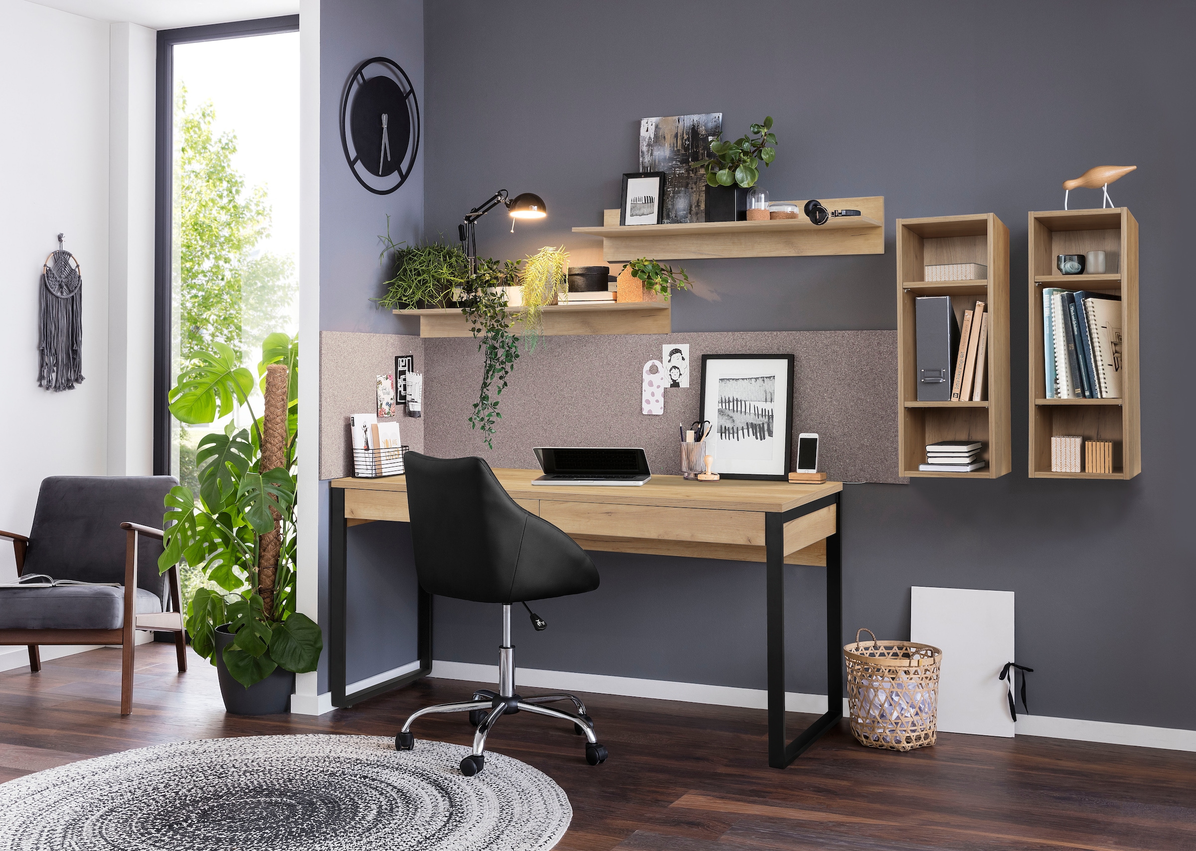 Places of Style Regal »Moid«, modernes Wandregal, Breite 26 cm, Höhe 69,5 cm