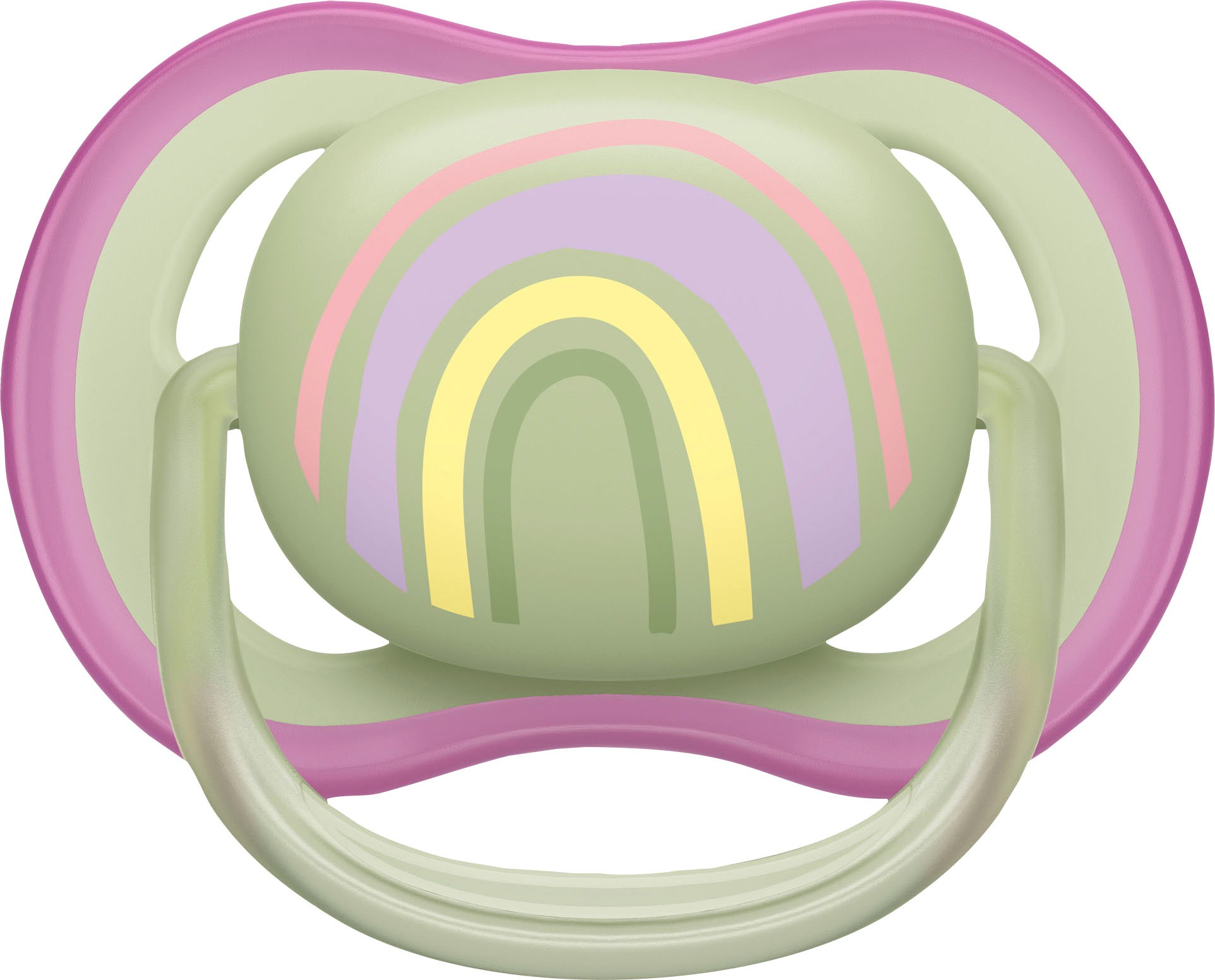 Philips AVENT Schnuller »ultra air SCF085«, (2 St.), 0-6 M. Sonne/Regenbogen
