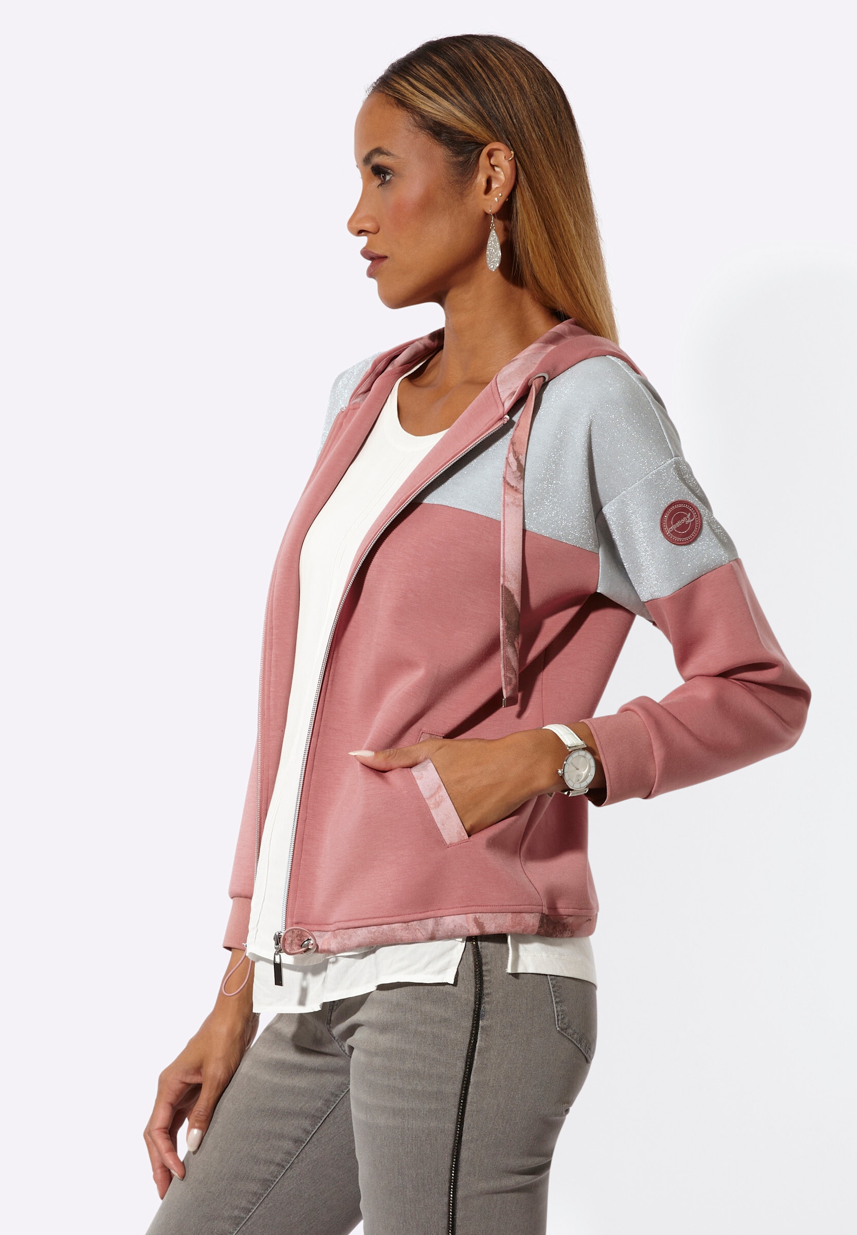 creation L Shirtjacke »Modal-Mix-Shirtjacke Shirtjacke mit Modal«