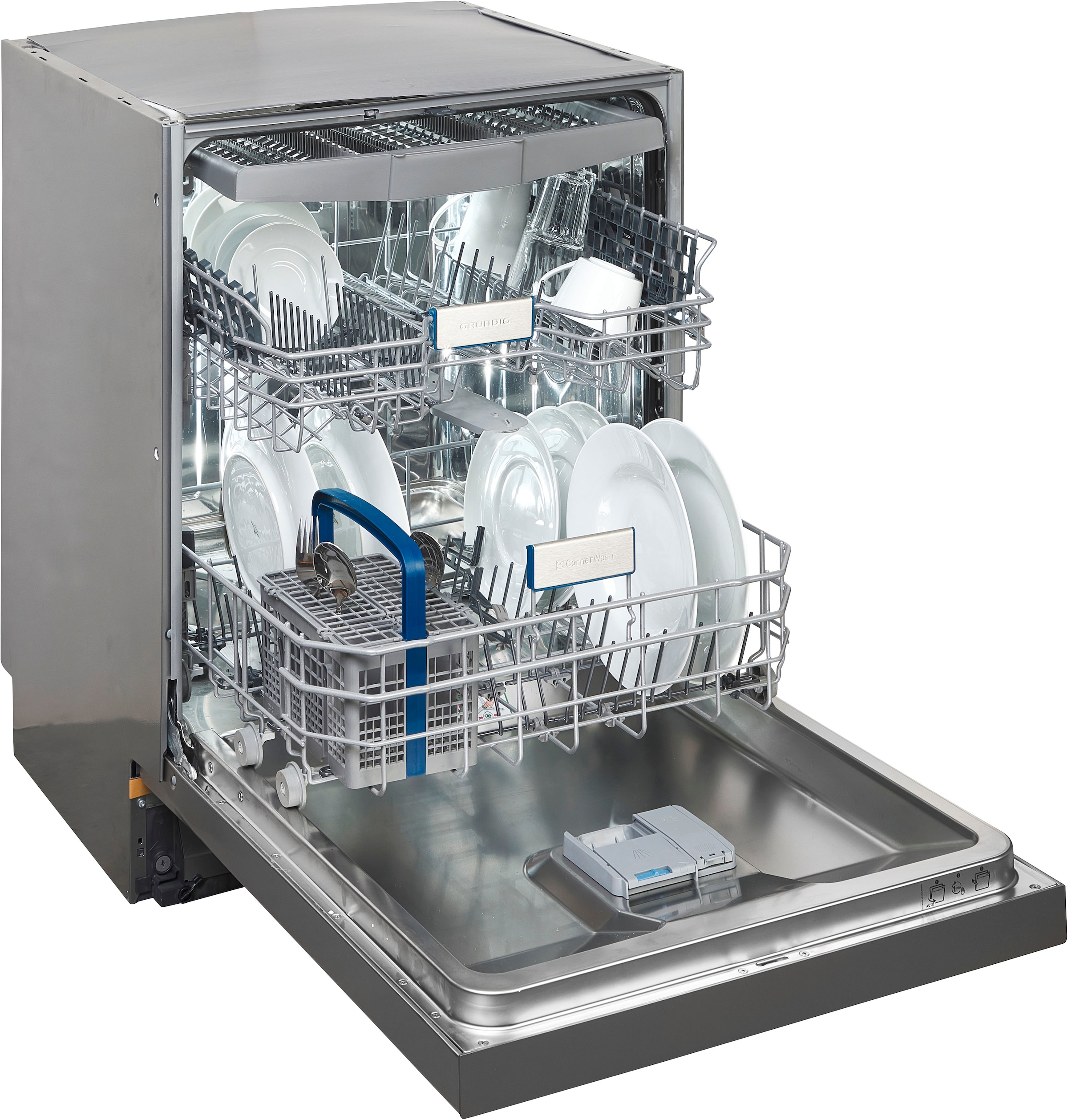 Grundig Unterbaugeschirrspüler »GNUP4510XCW 7696701677«, 14 Maßgedecke