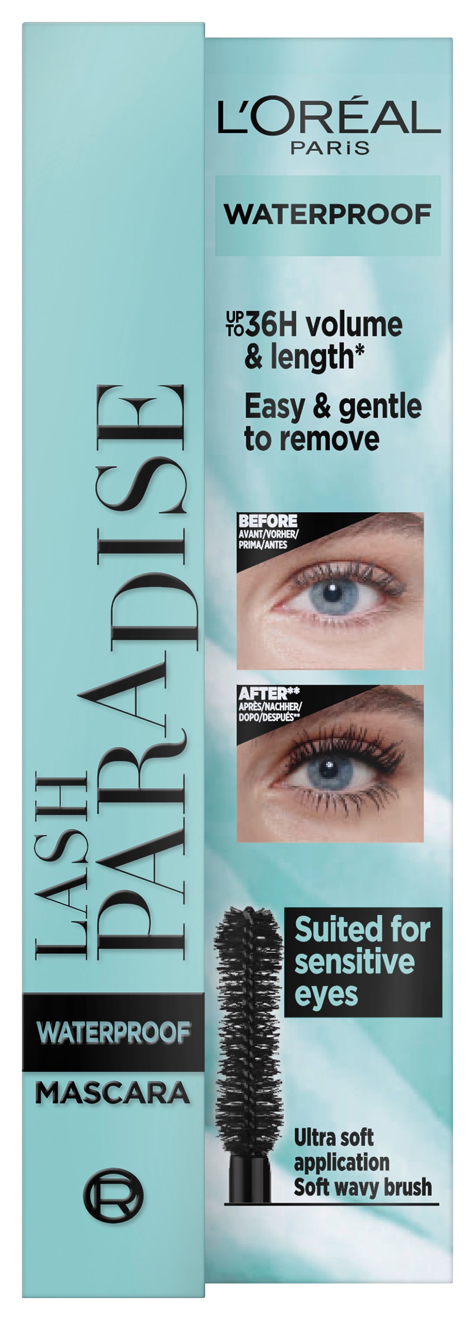 L'ORÉAL PARIS Mascara »Lash Paradise Waterproof« mit cremiger Formel
