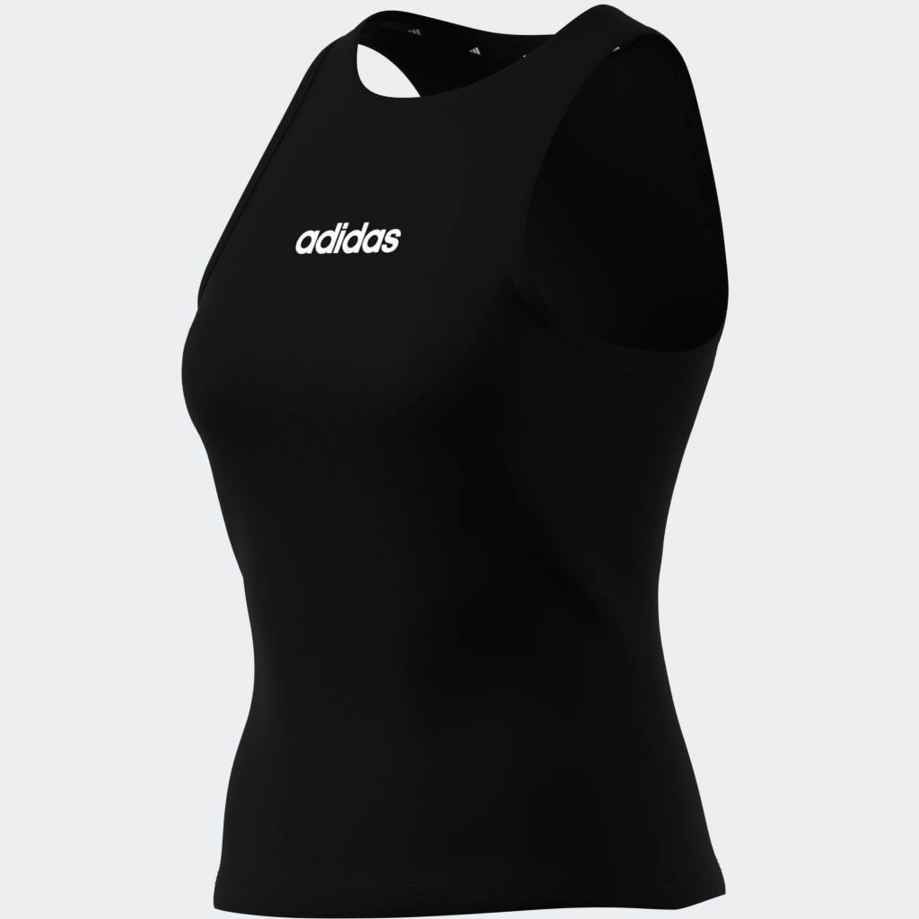 adidas Sportswear Tanktop »ESSENTIALS LINEAR SLIM COTTON«