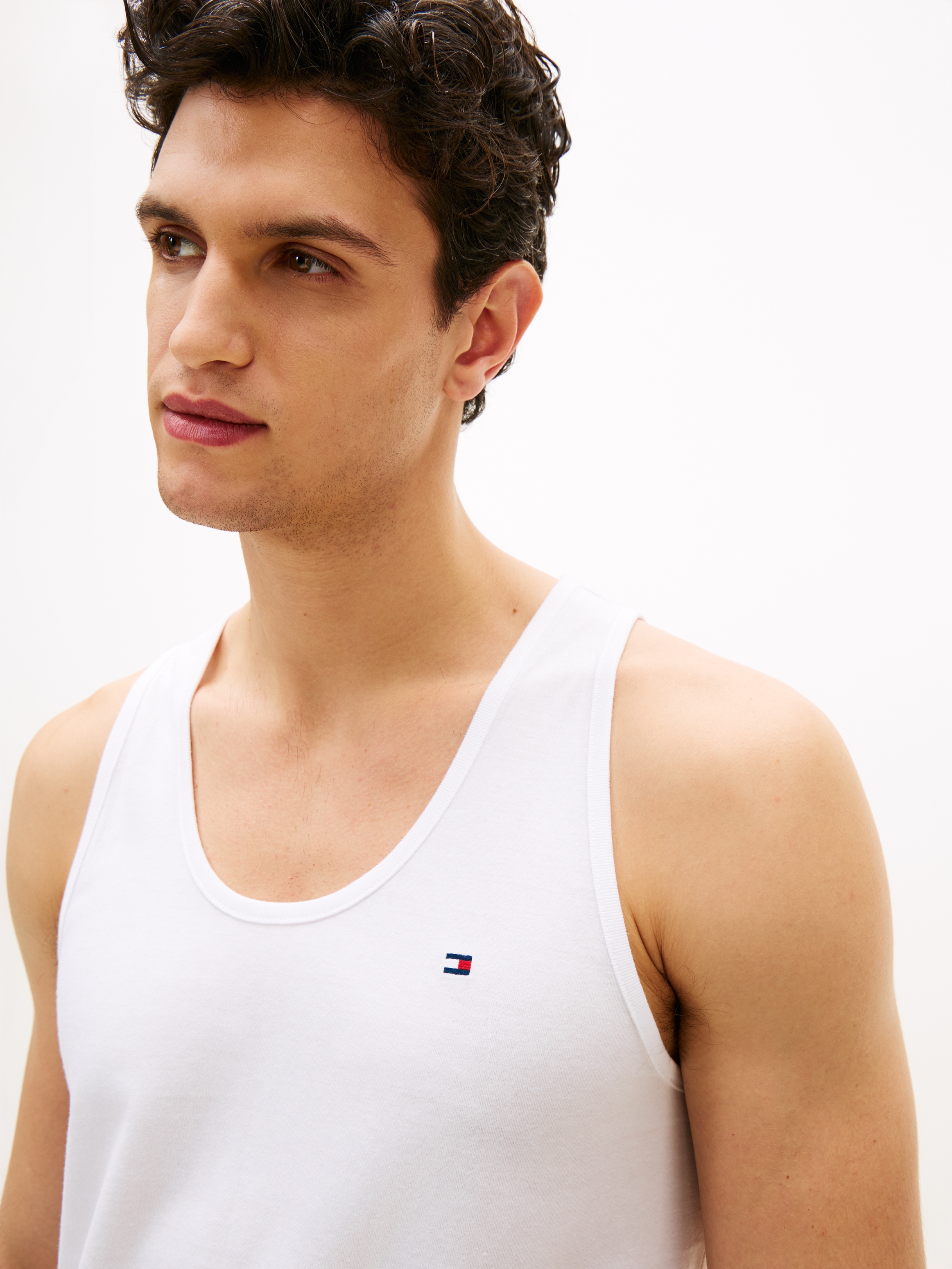 Tommy Hilfiger Underwear Tanktop Regular fit mit Rundhalsausschnitt