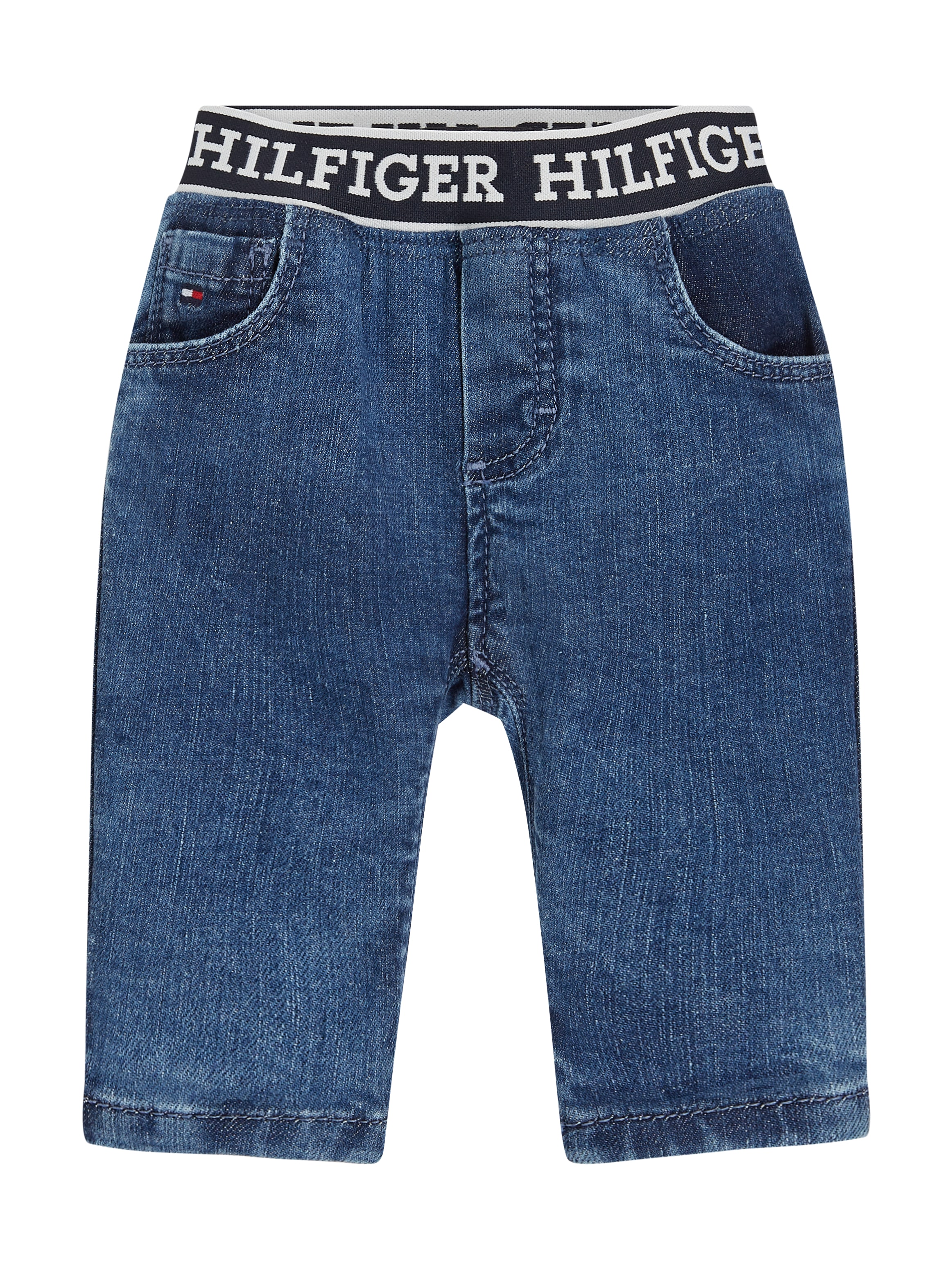 Tommy Hilfiger Bequeme Jeans »BABY MONOTYPE DENIM PANTS«, mit Markenlogo