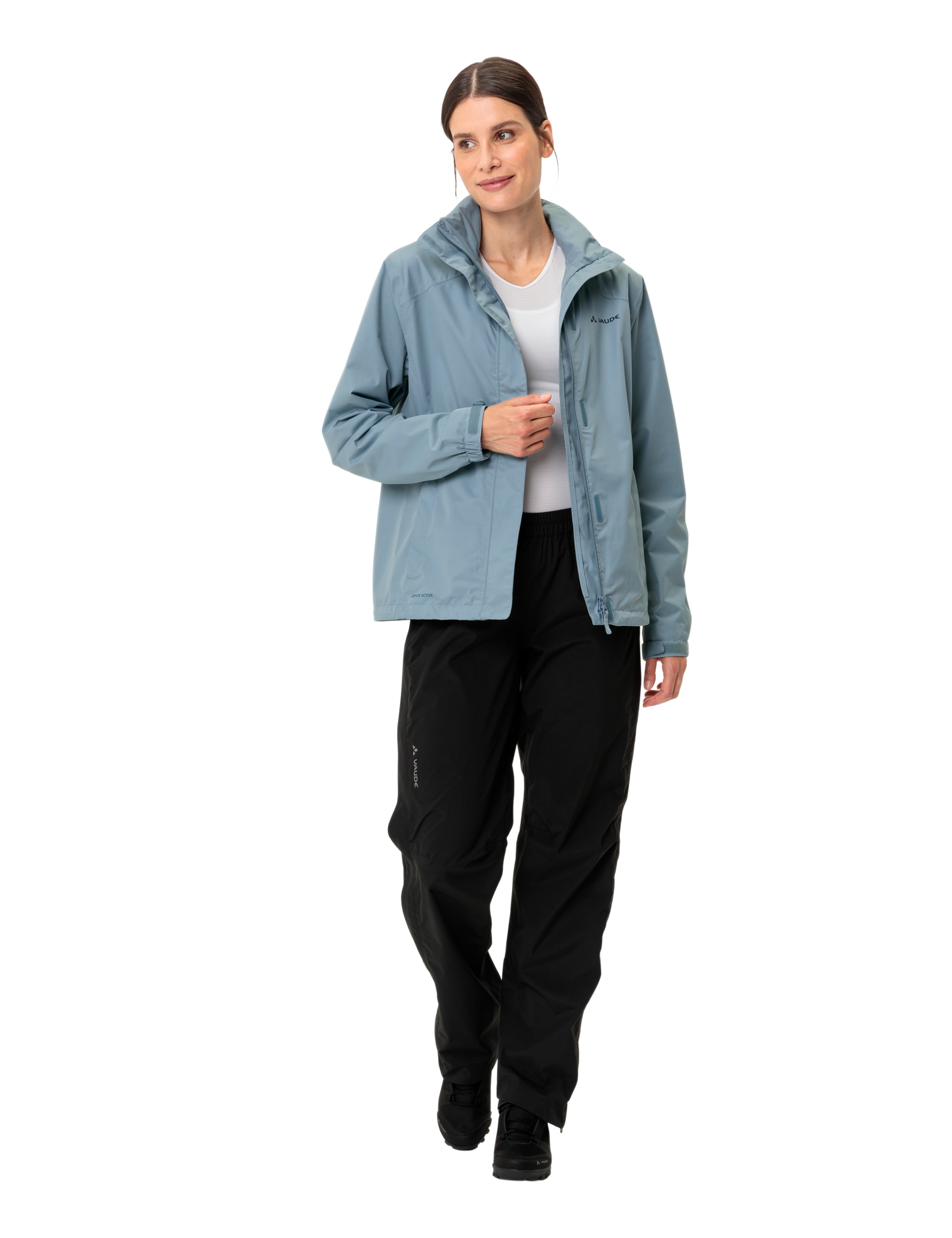 VAUDE Fahrradjacke »WOMEN'S ESCAPE BIKE LIGHT JACKET«, (1 St.), Winddicht & Wasserdicht & Atmungsaktiv