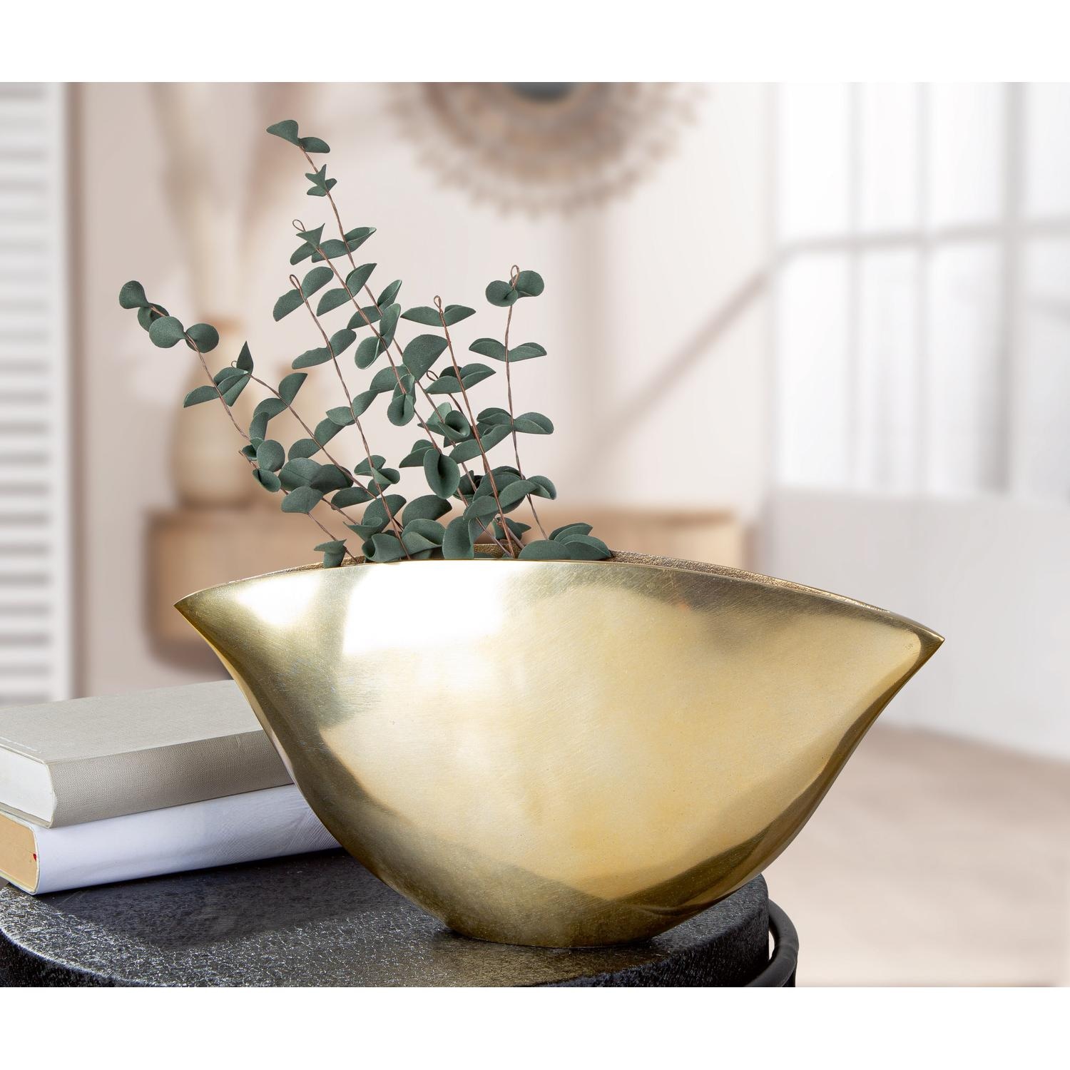 GILDE Tischvase »Vase, "Oraya", Aluminium« Vase Oraya Dekovase elegant modern Trend Hingucker