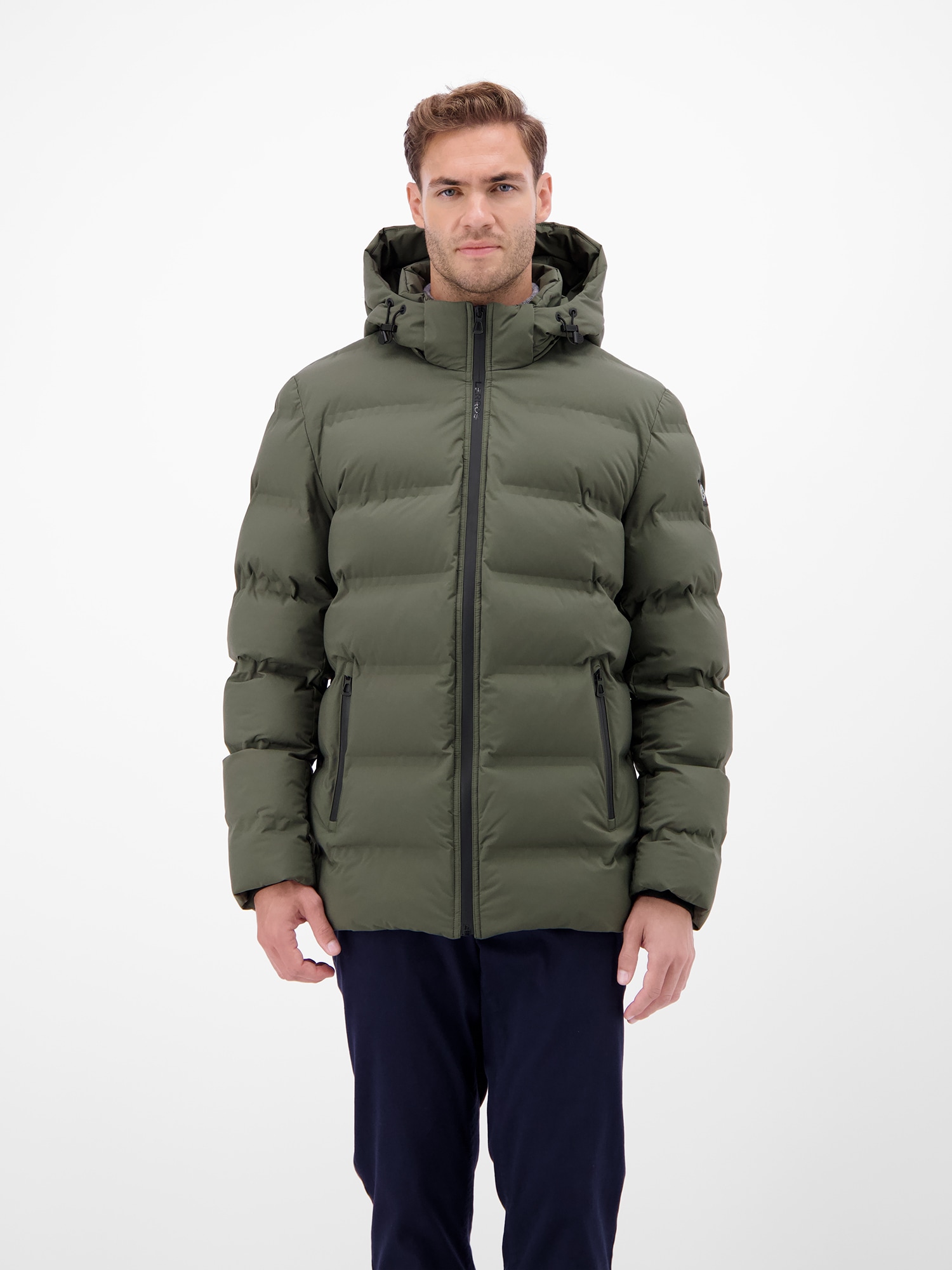 LERROS Winterjacke »Herren Winterjacke - smart und unkompliziert« mit Kapuze