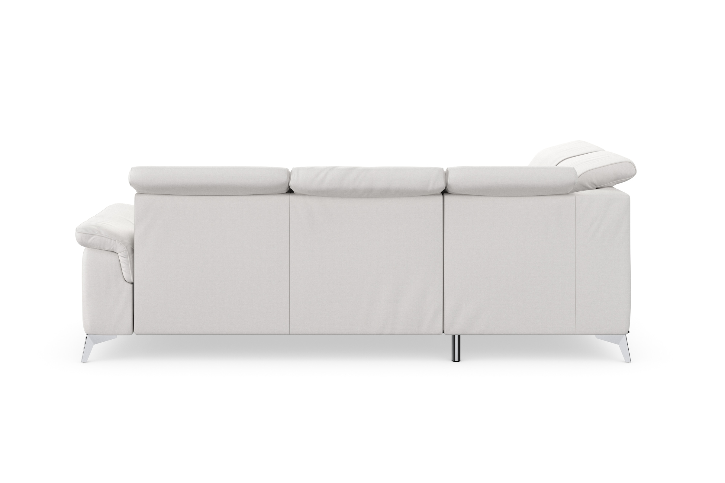 sit&more Ecksofa »Sinatra L-Form«, mit Ottomane, optional mit Kopfteilverstellung und Armteilfunktion