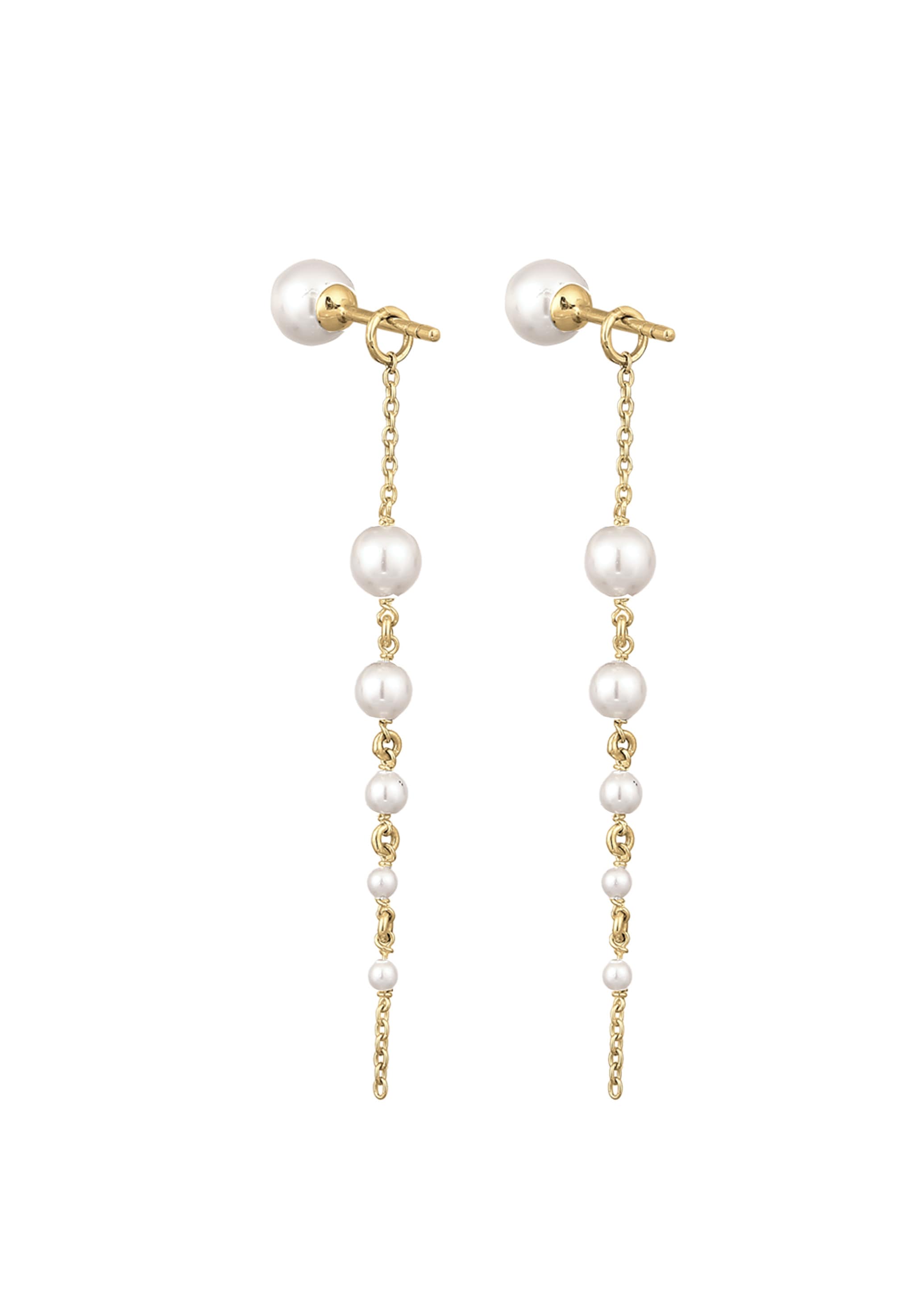 Elli Paar Ohrhänger »Ohrringe Ohrhänger mit Perlen von Swarovski(R) 925 Sterling Silber«